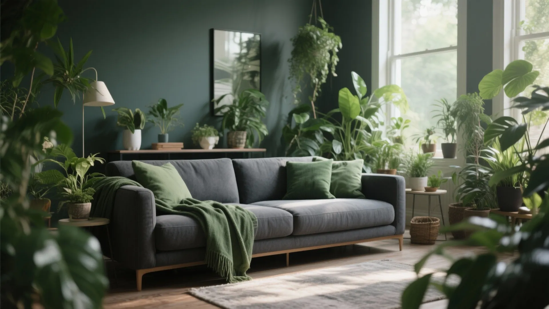 Earthy Green Accents