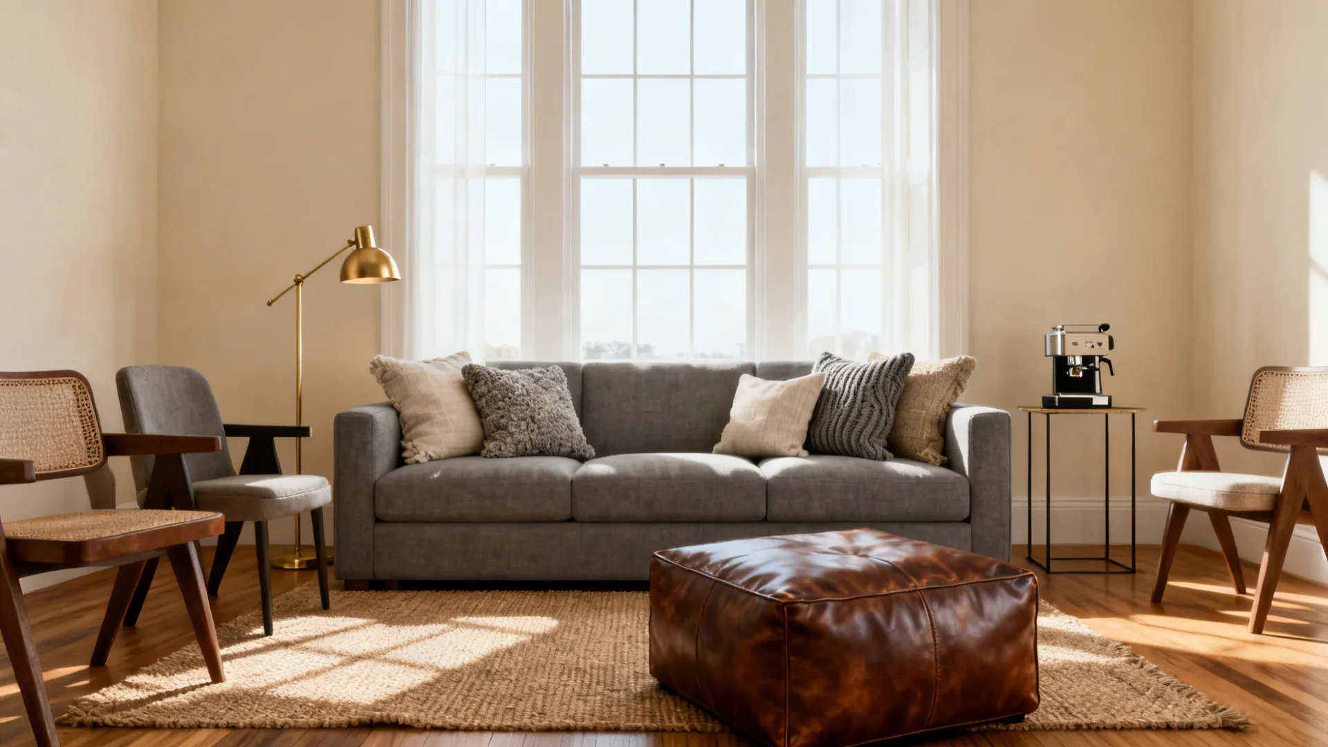 5 Living Room Ideas with a Grey Sofa: Creative, practical living room design ideas to style a grey sofa in small and large spaces