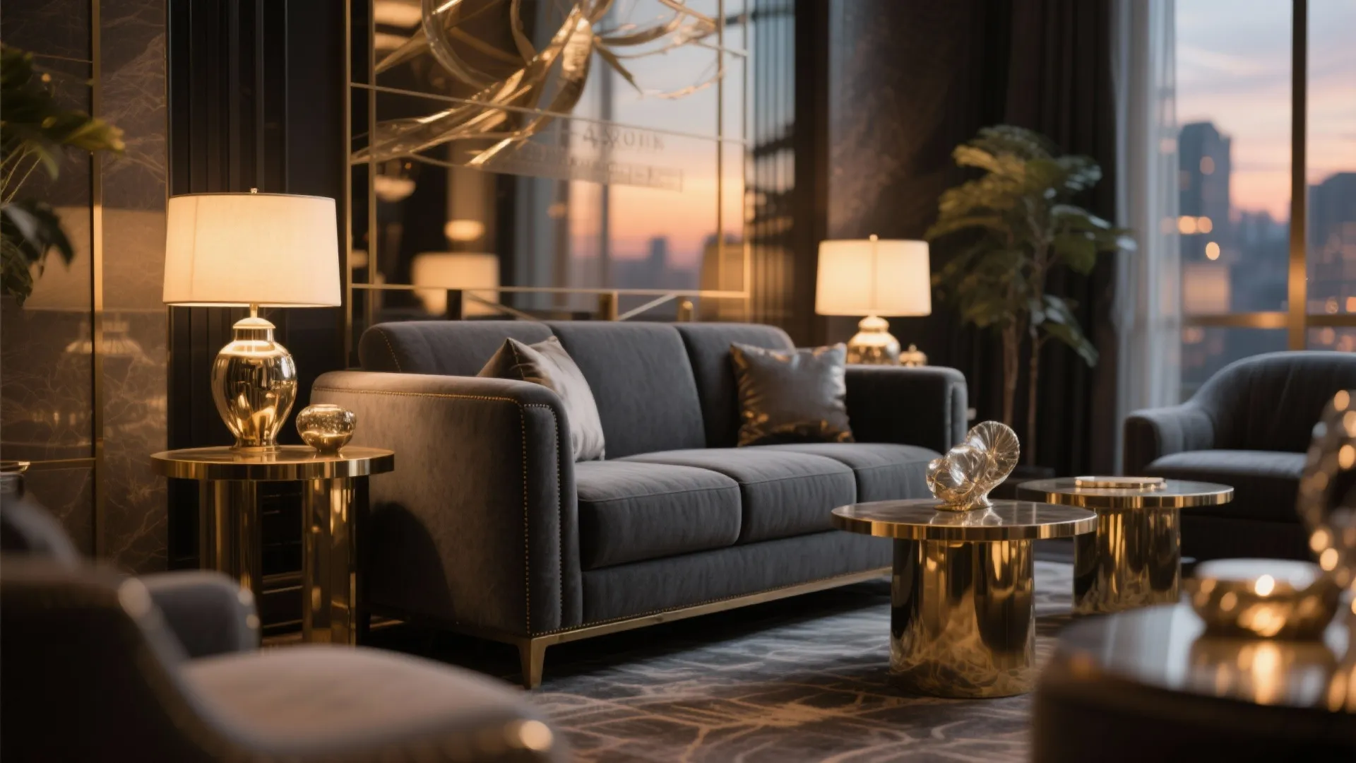 Luxe Metallic Accents