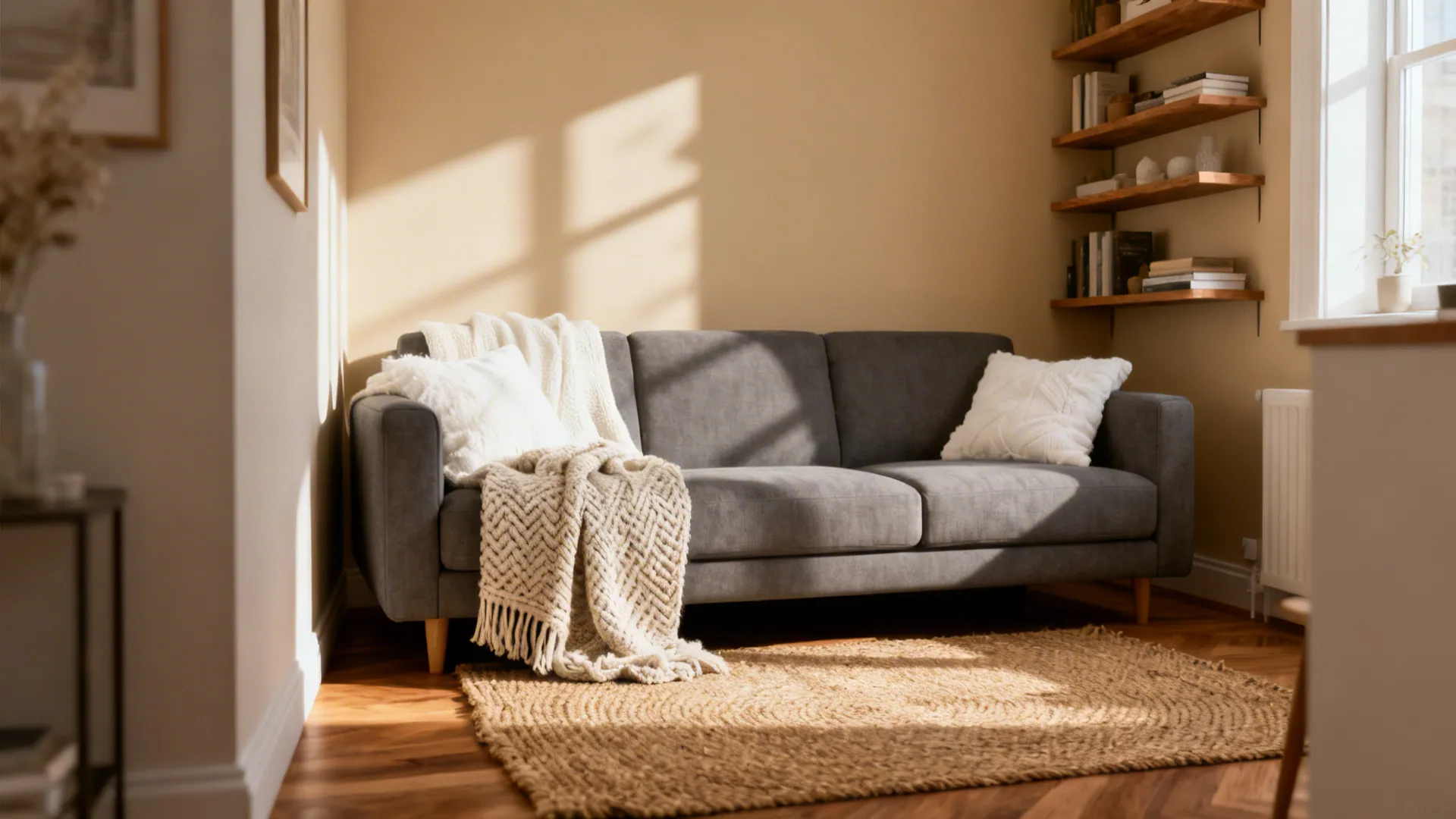5 Color Pairings for Grey Sofa Living Rooms