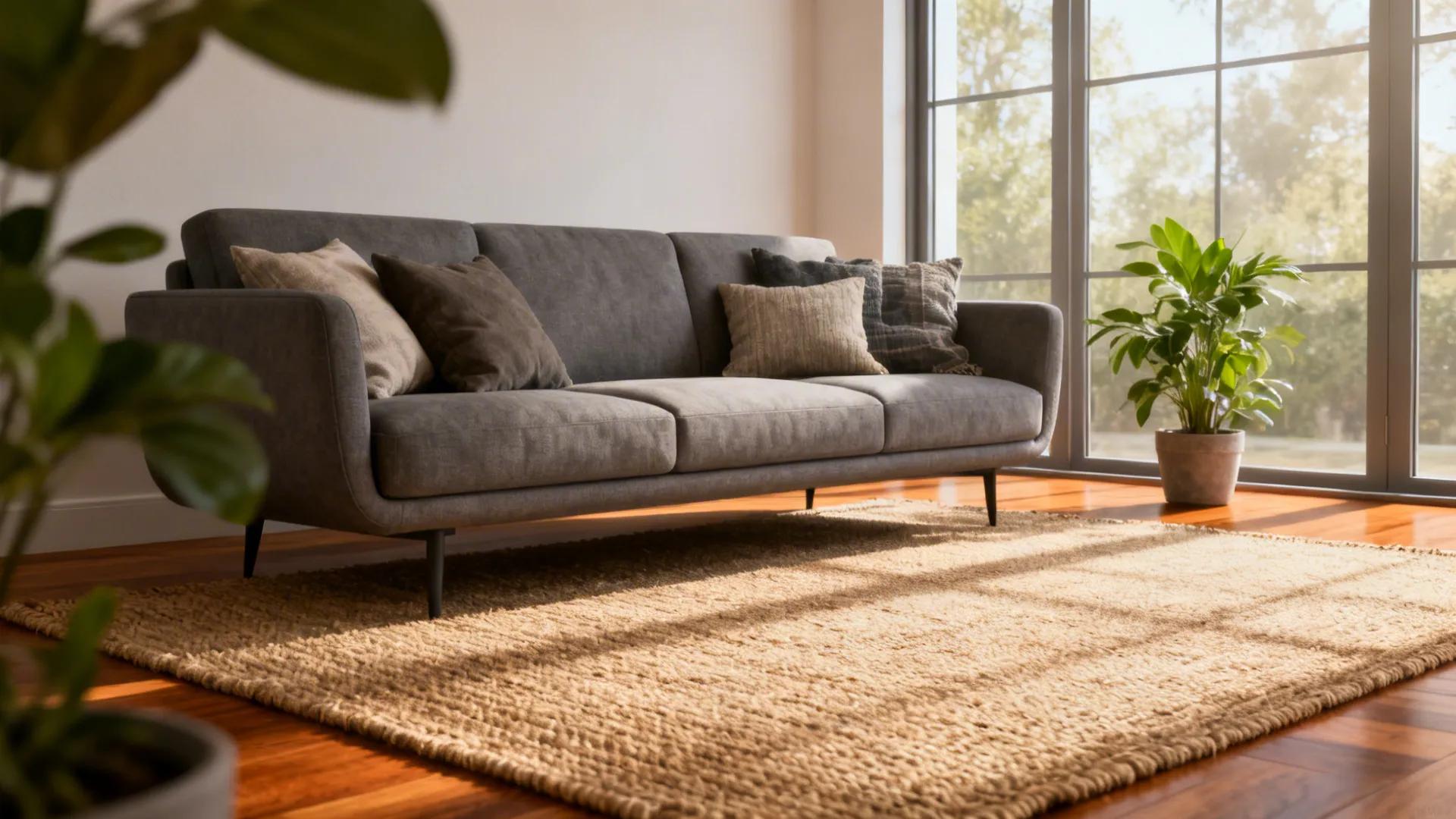5 Rug Ideas for a Grey Couch