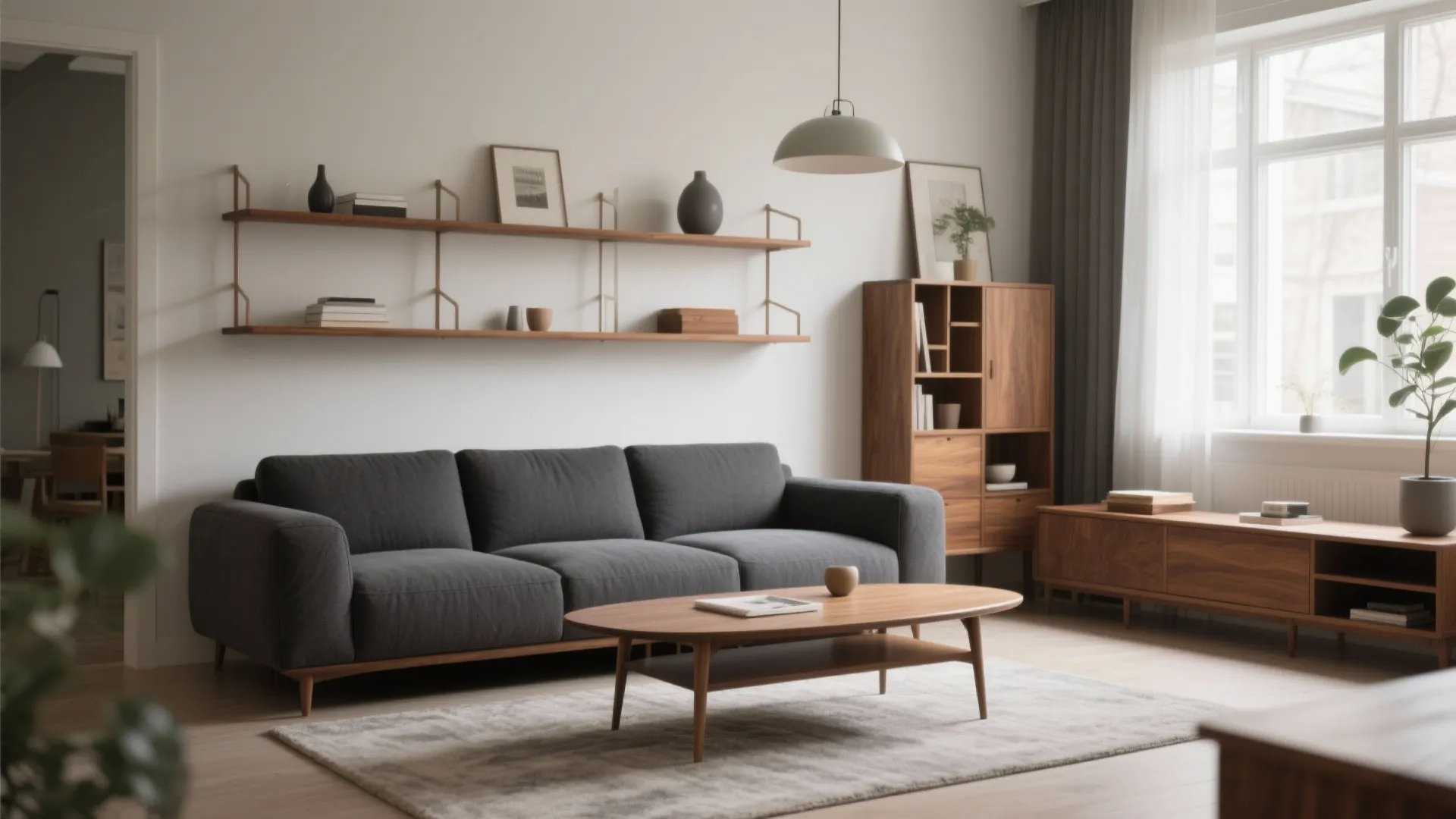 Wood Accents for Warmth