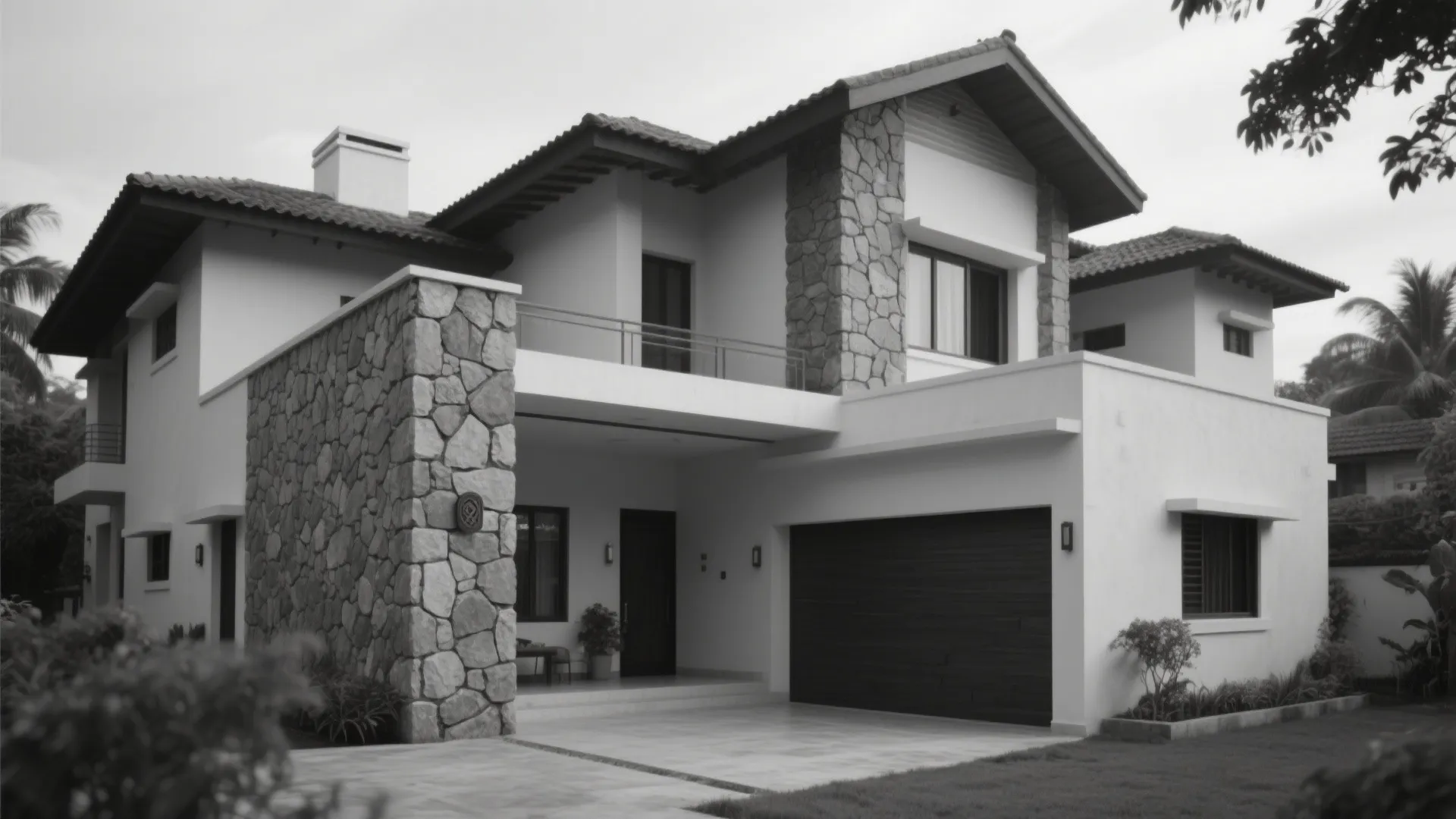 9. Monochrome Grey Elegance