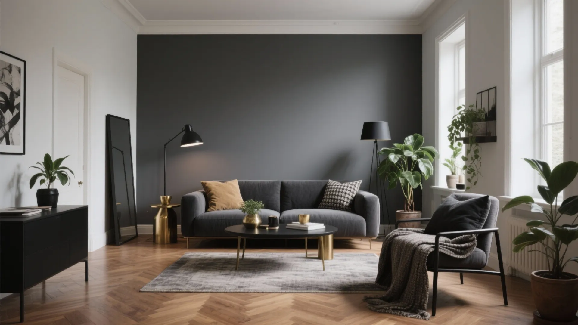 Grey Painted Walls: 5 Small-Space Inspo: Practical, cozy and modern ideas for grey painted walls in compact homes