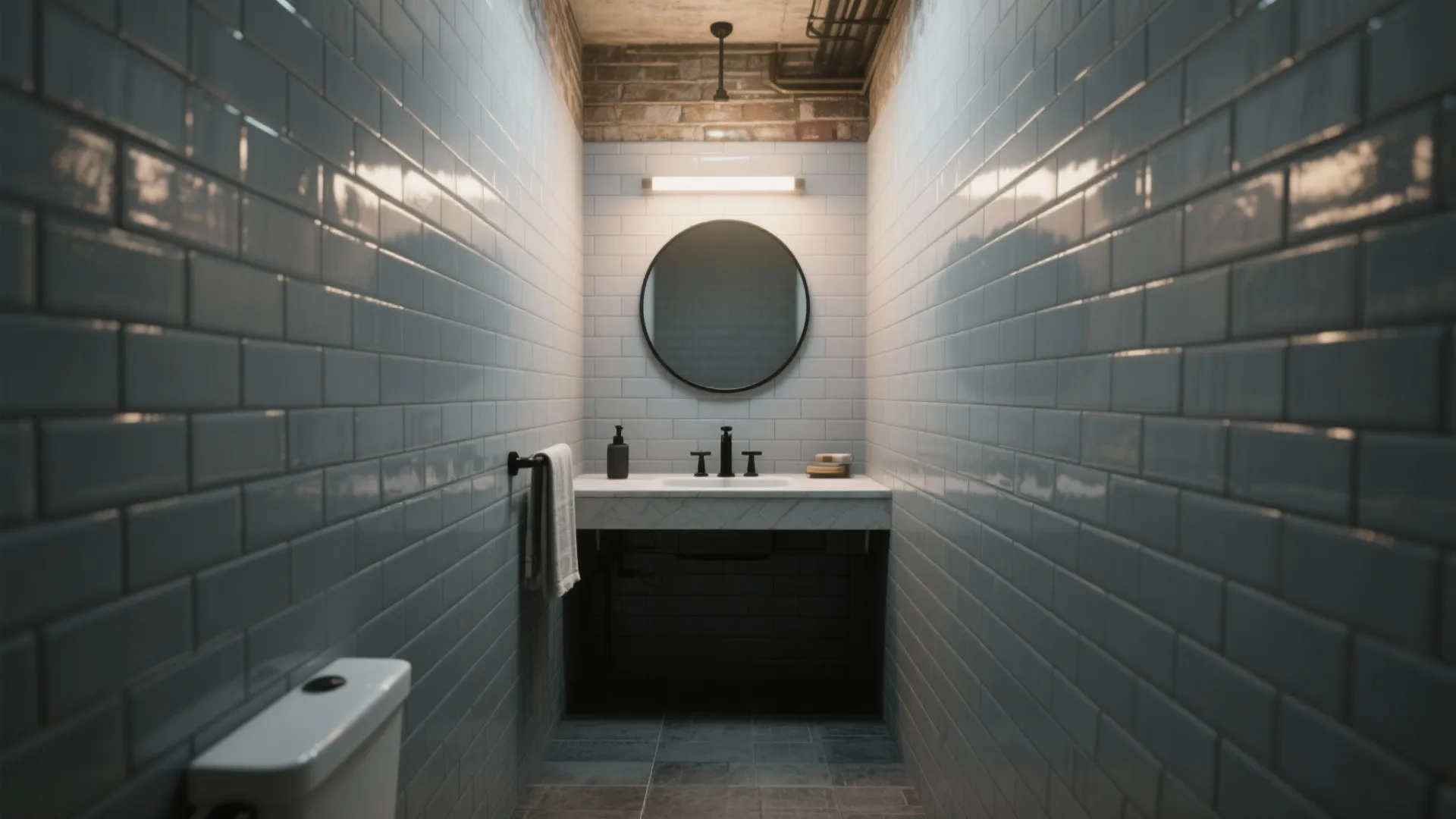 5 Grey Subway Tile Bathroom Ideas: Small-bathroom wins: smart ways to use grey subway tiles for style and space