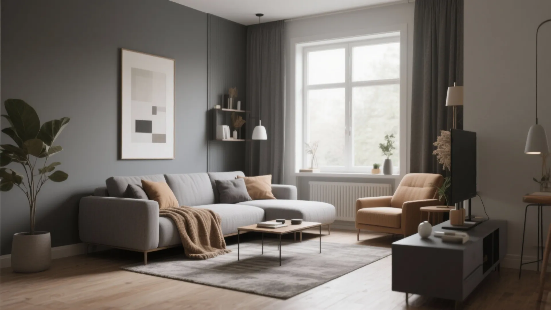 10 Grey and Tan Living Room Ideas