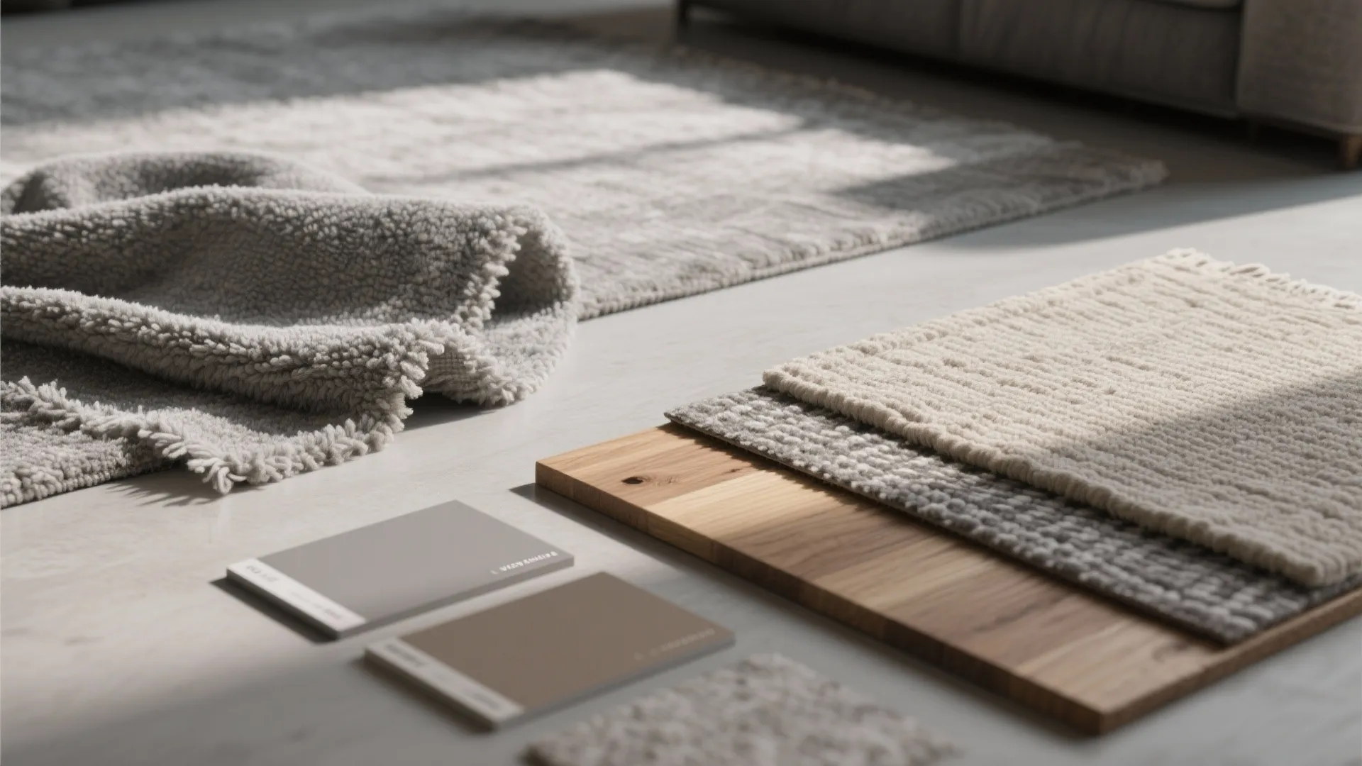 Textural Layers: Bouclé, Linen, and Wool