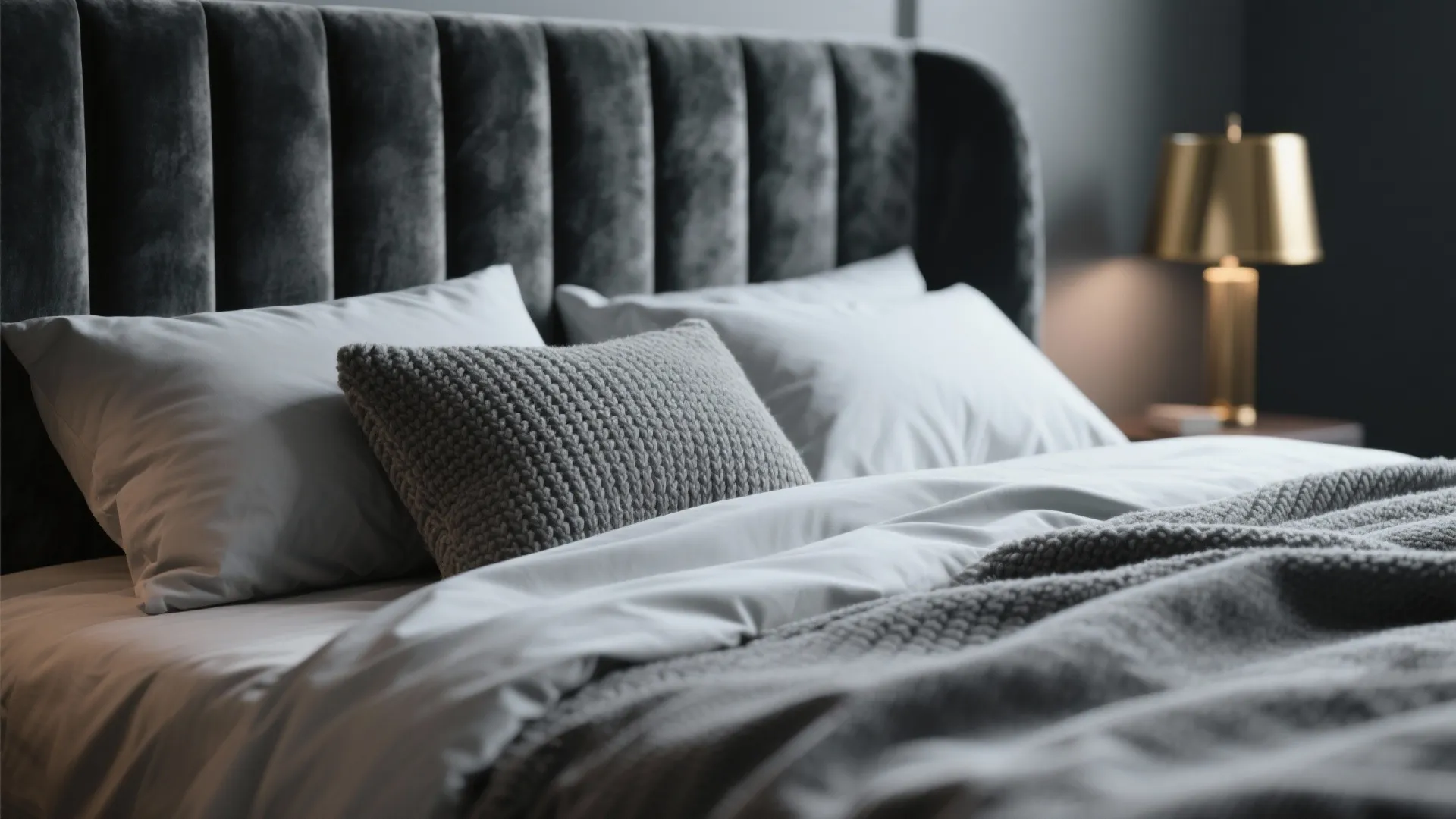 2. Monochrome with Layered Textures