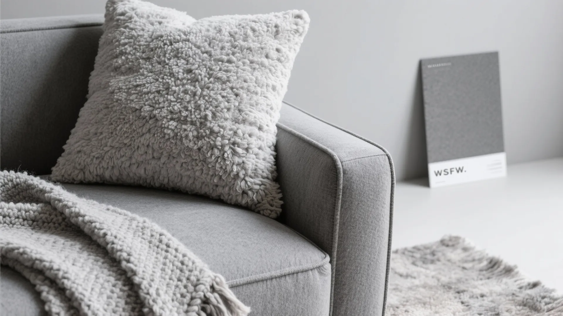 1) Minimalist Grey-on-Grey Layers