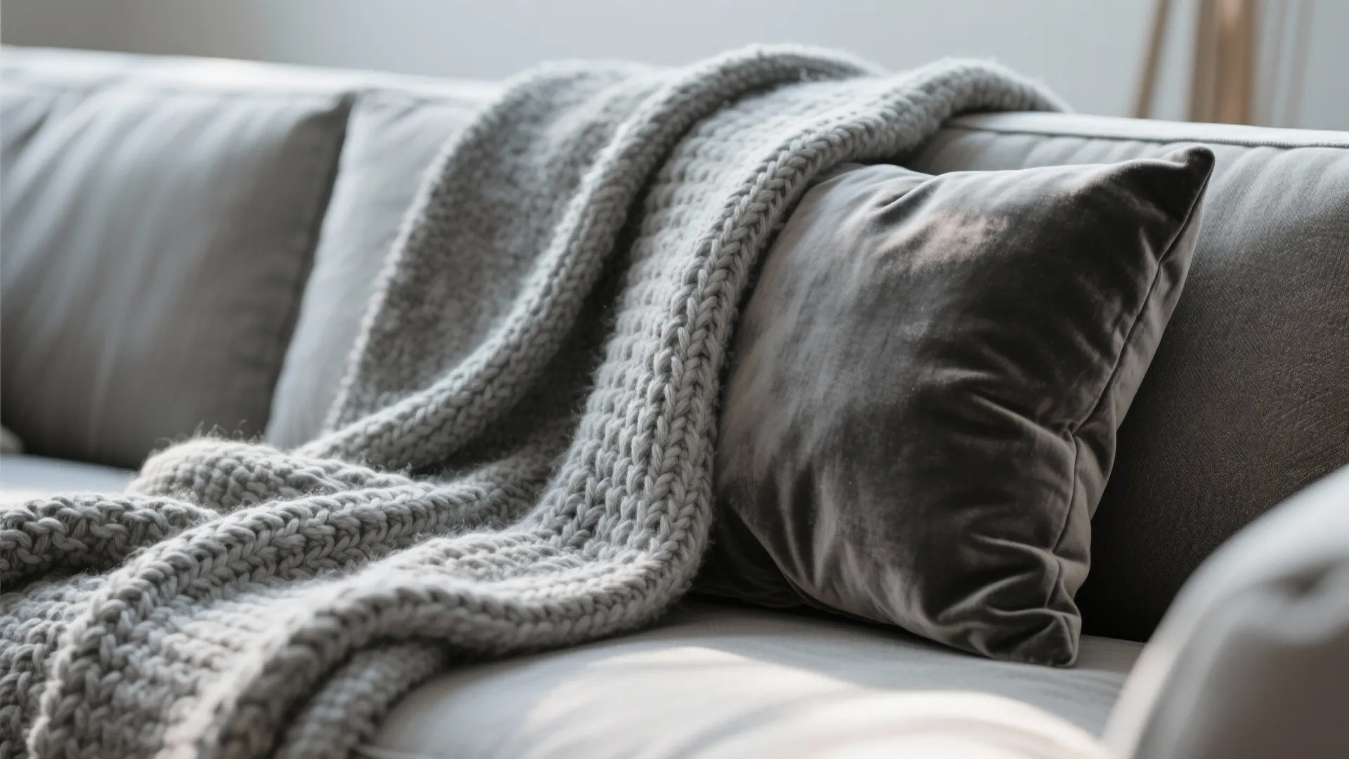 3. Grey Textured Fabrics