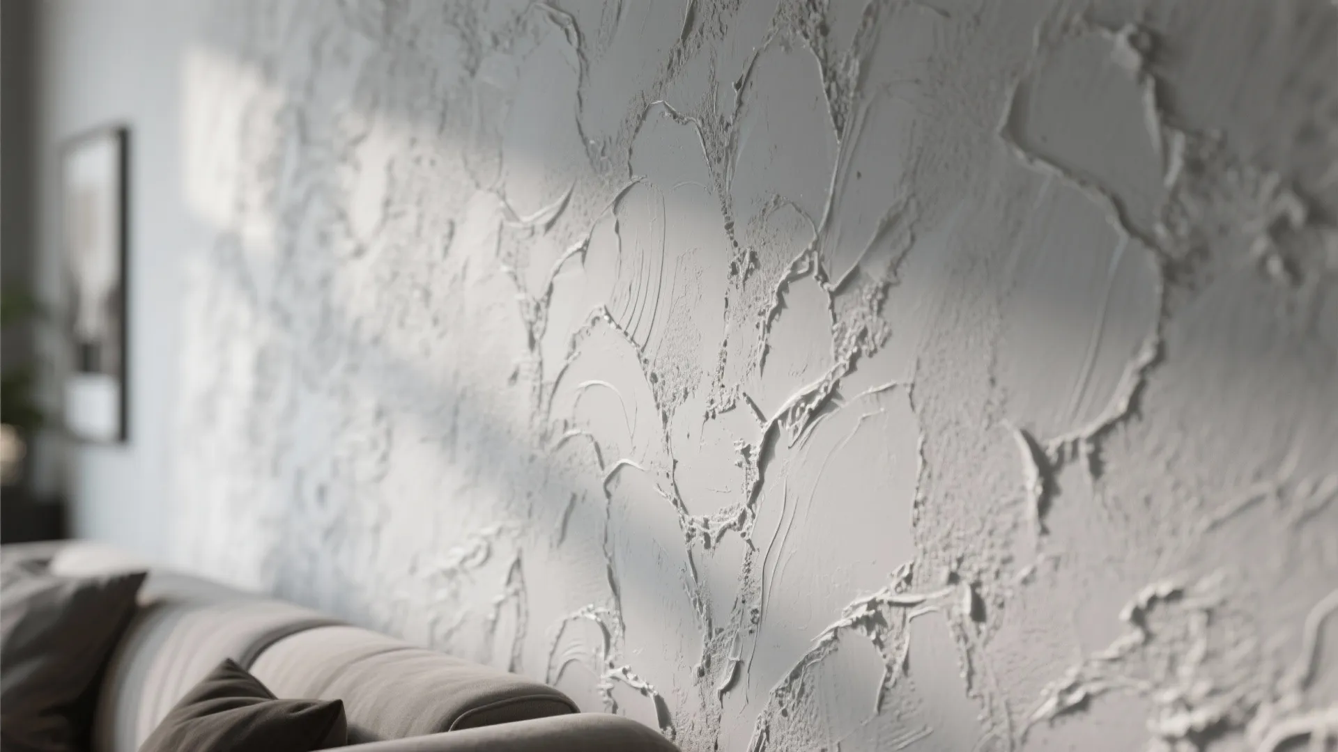 8. Textured Wall Finishes