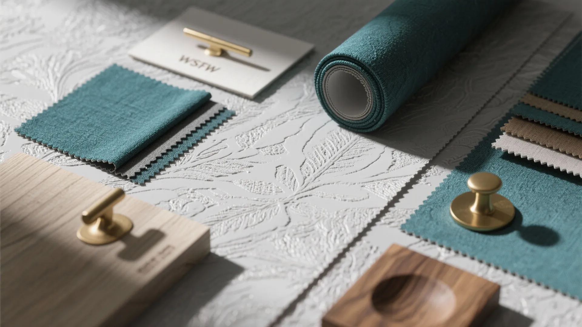 5. Grey Textured Walls