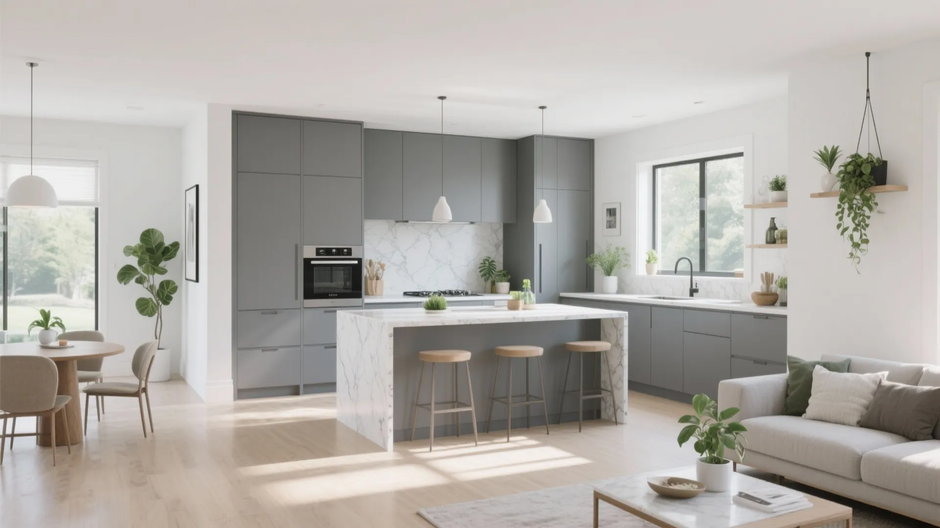 9. Crisp Grey and White Balance