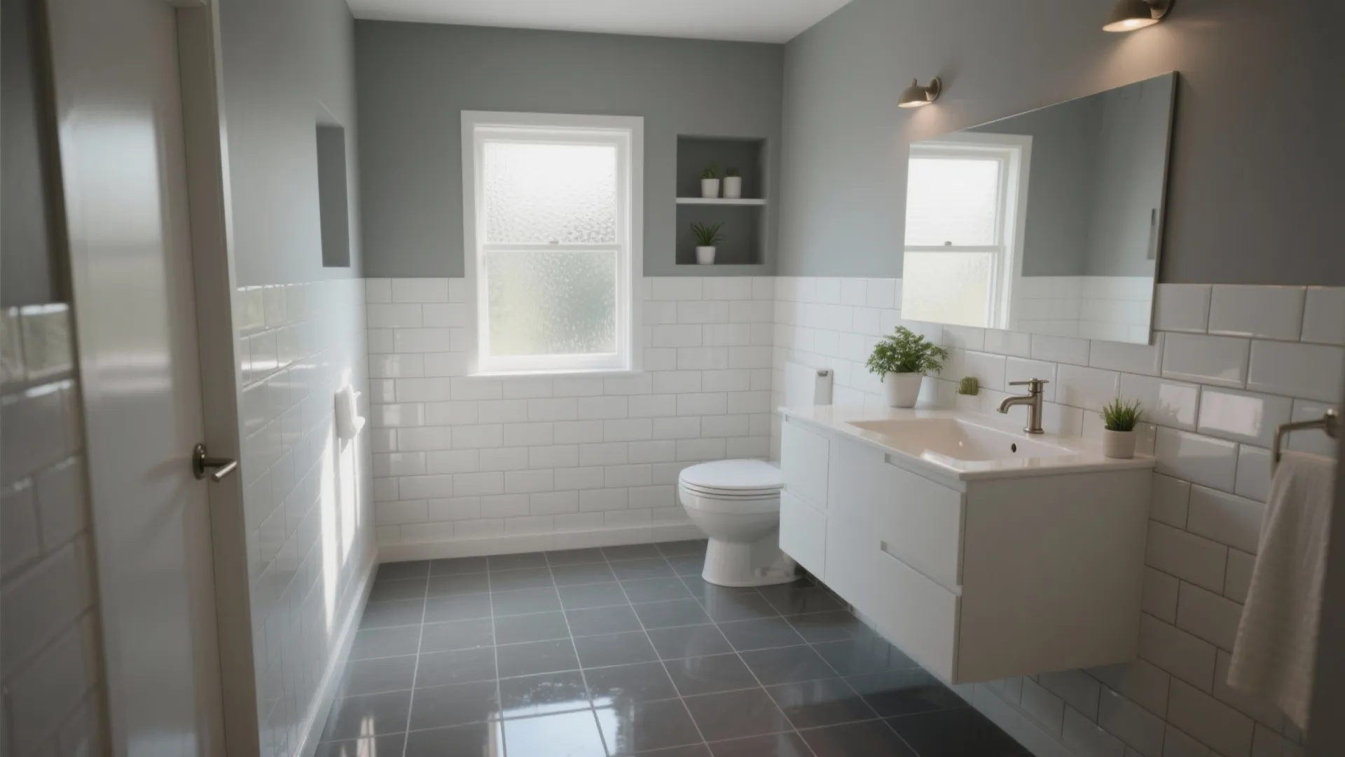 5 Grey and White Bathroom Tile Ideas: Creative small-space strategies for grey and white bathroom tiles from a pro designer