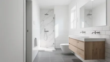 5 Ideas for Grey and White Bathroom Tiles