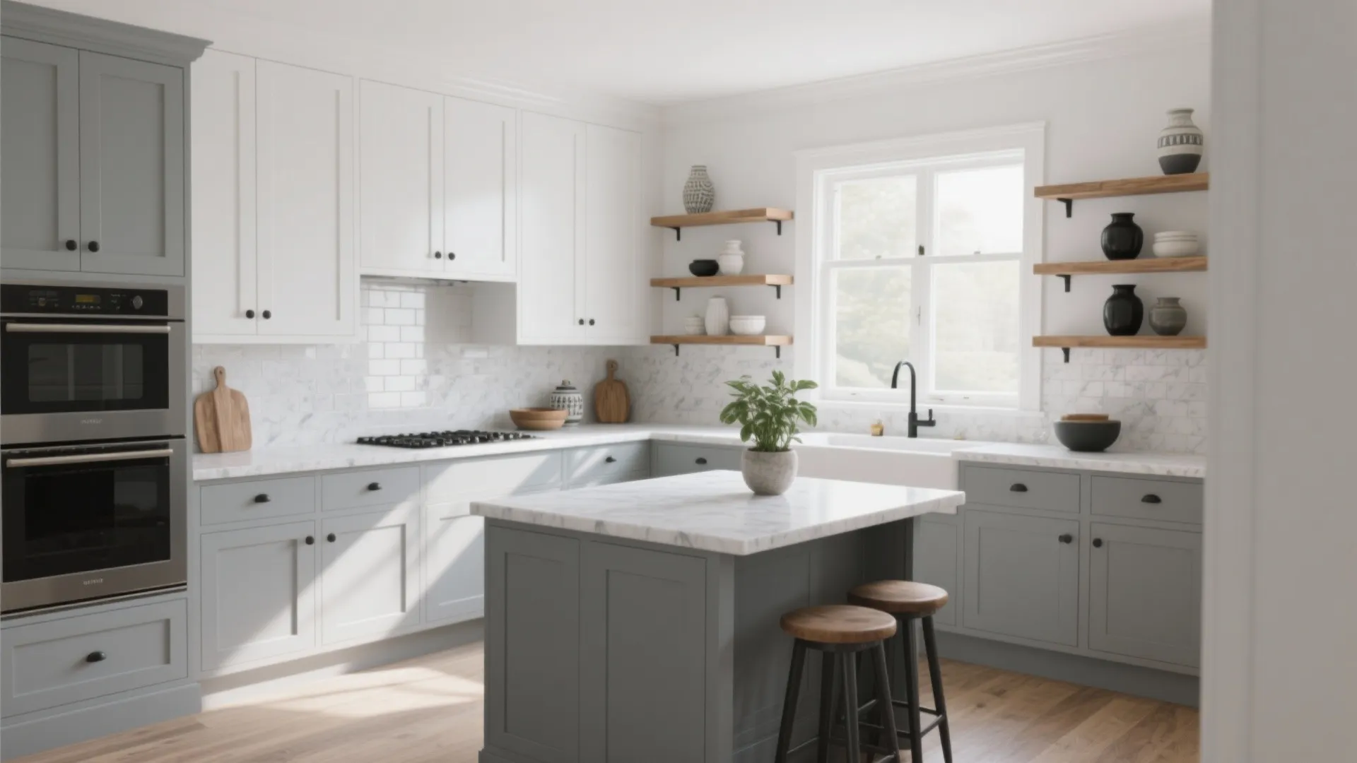 5 Grey and White Kitchen Cabinet Ideas: Practical and stylish grey and white kitchen cabinet inspirations from a pro designer with real project tips