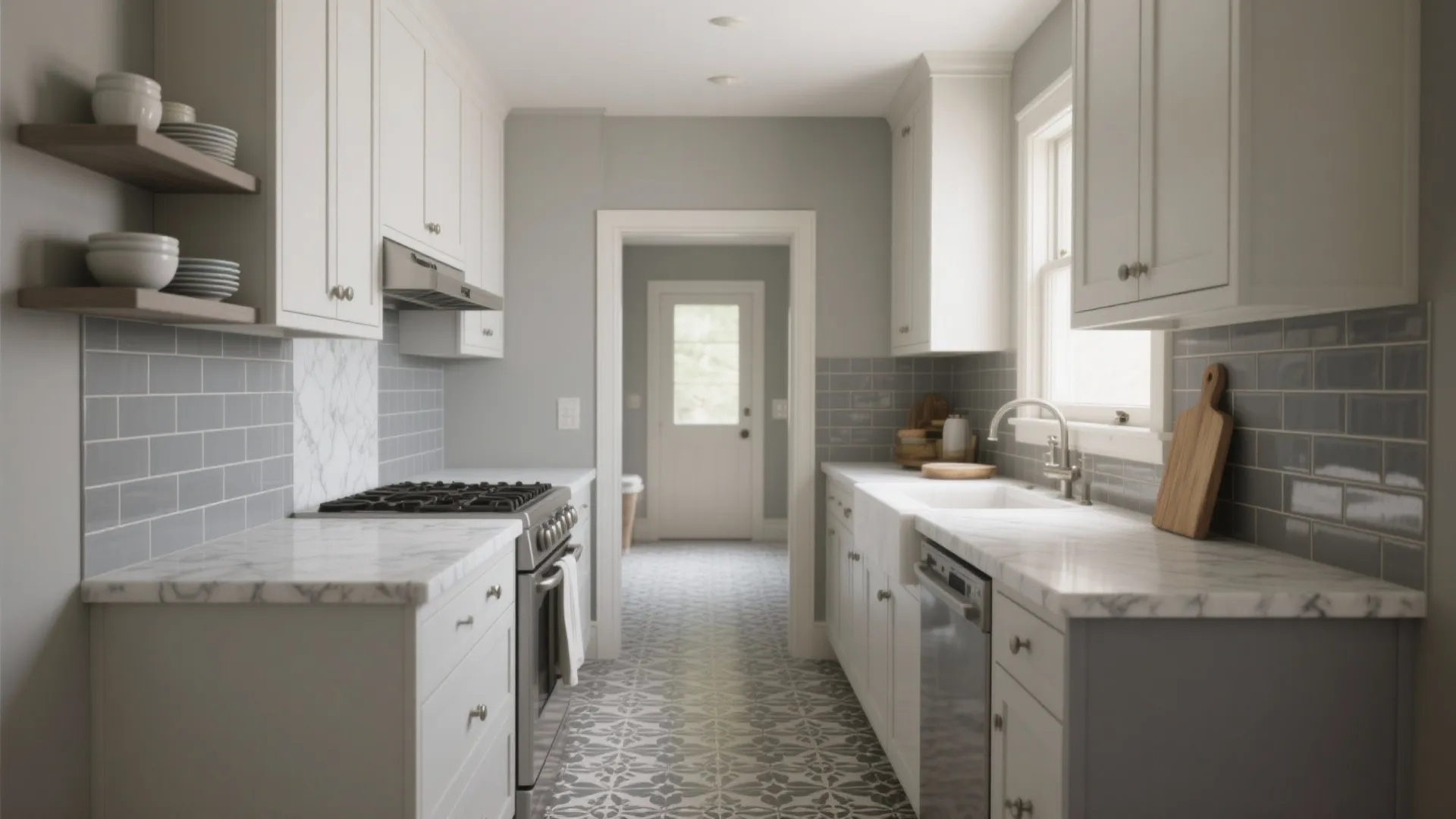 5 Modern Grey and White Kitchen Ideas: Small-space savvy: five practical grey and white kitchen inspirations I actually used