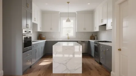 5 Modern Grey & White Kitchen Ideas