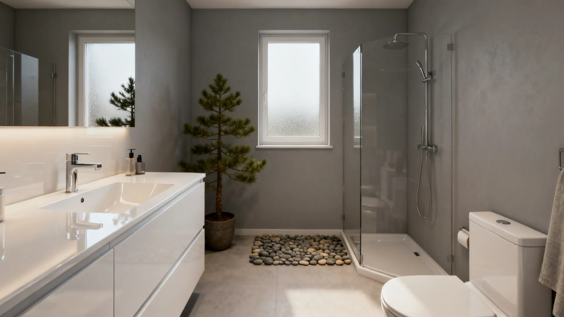 5 Grey and White Small Bathroom Ideas: Creative grey and white designs to make your small bathroom feel larger and luxe
