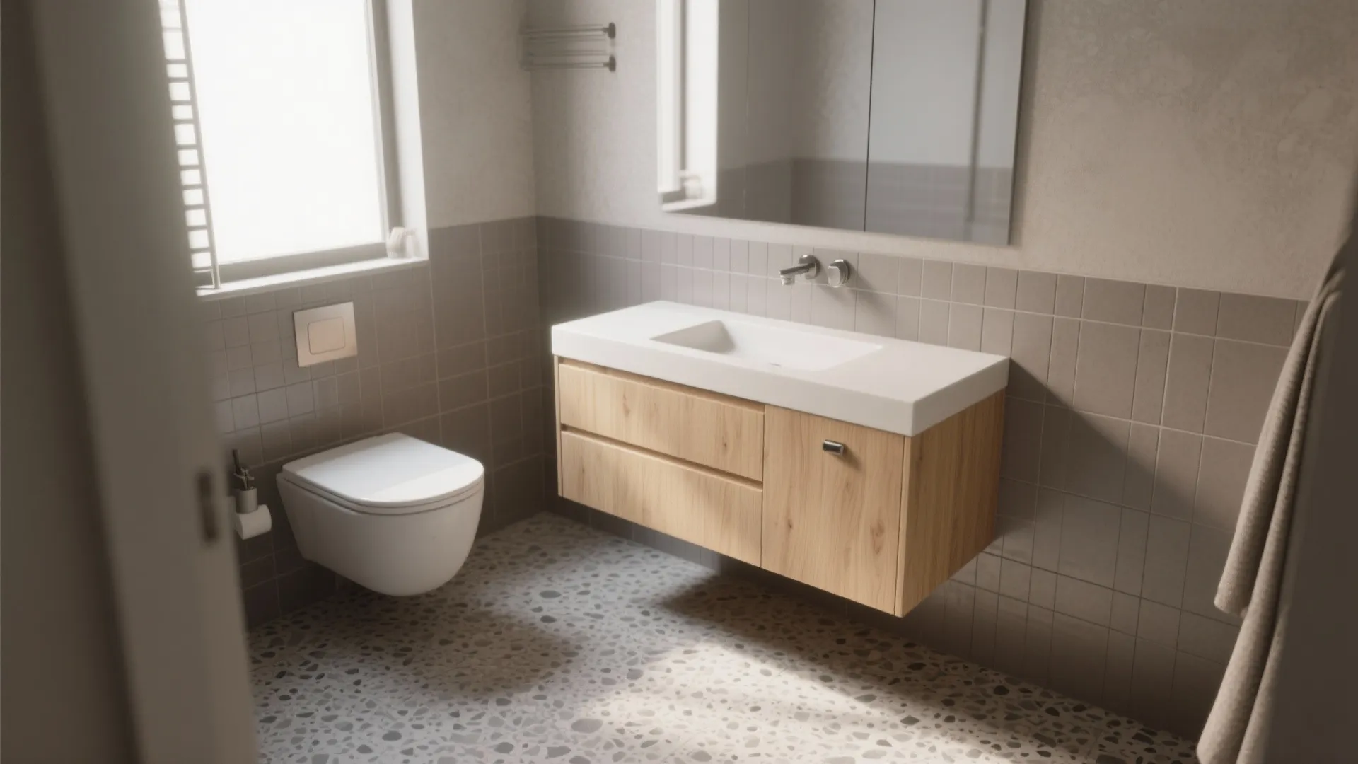 Warm Grey + Wood: Cozy Meets Clean