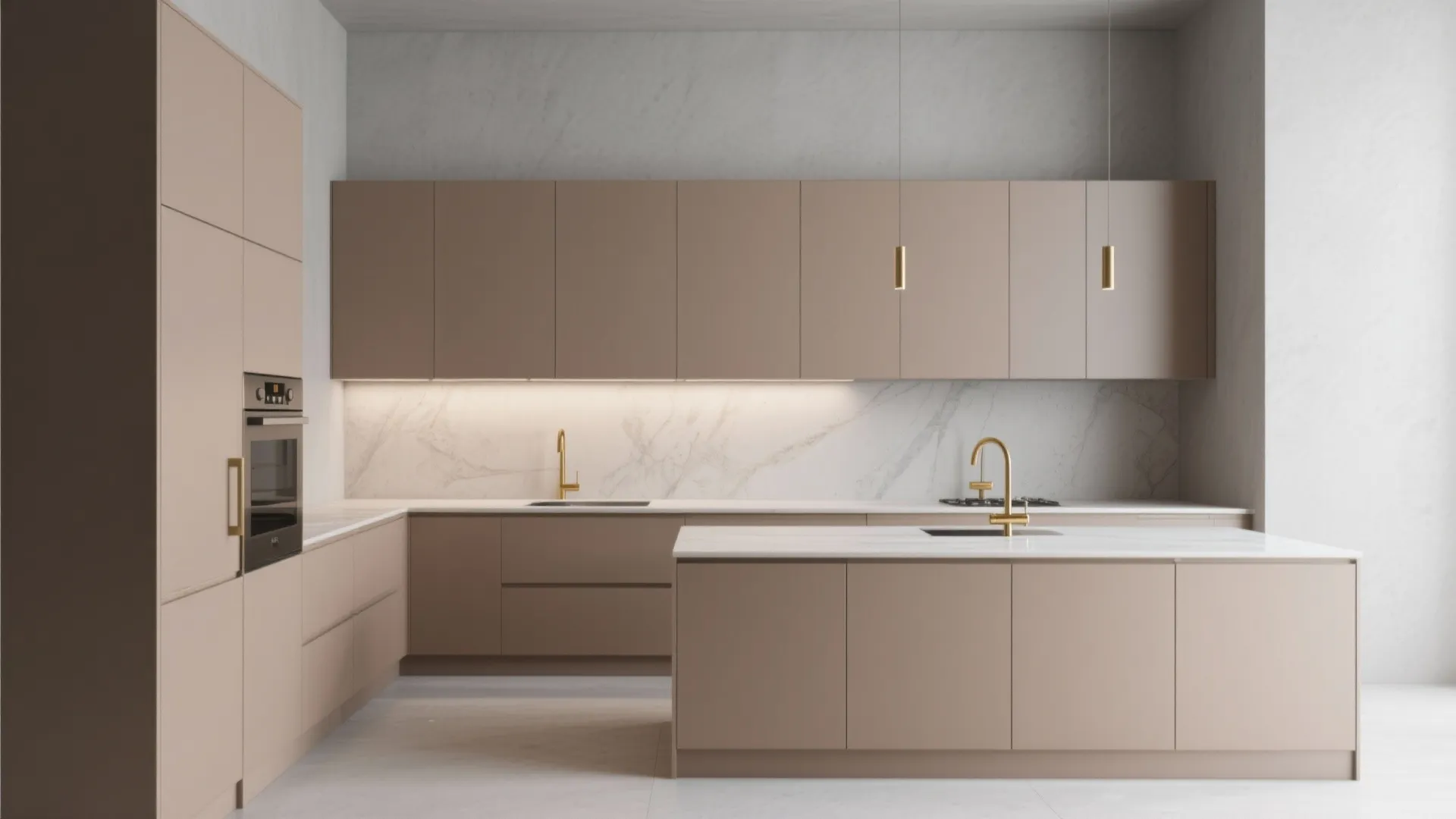 5. Soft Grey with Wood Tones