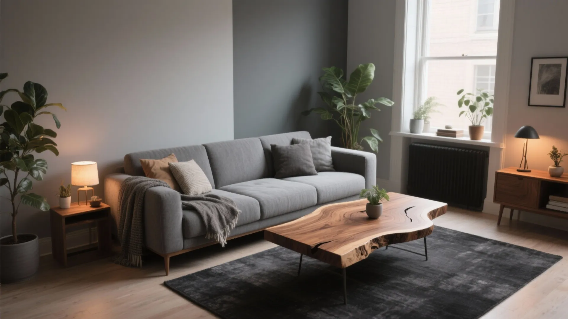 5 Grey and Wood Living Room Ideas: Practical small-space design ideas combining grey tones and wood warmth