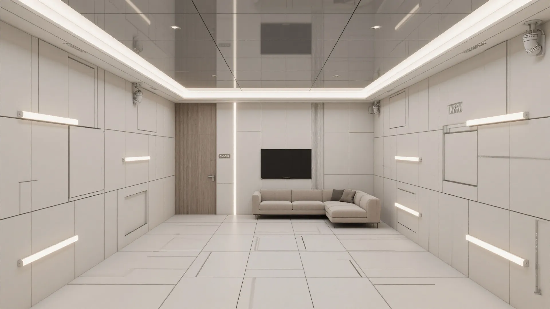 Geometric Grids with Hidden Lines