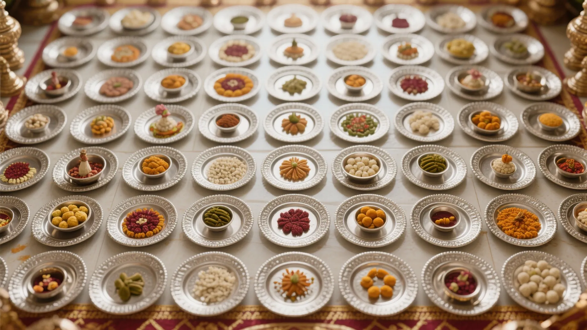 Multiple Small Plates in a Grid