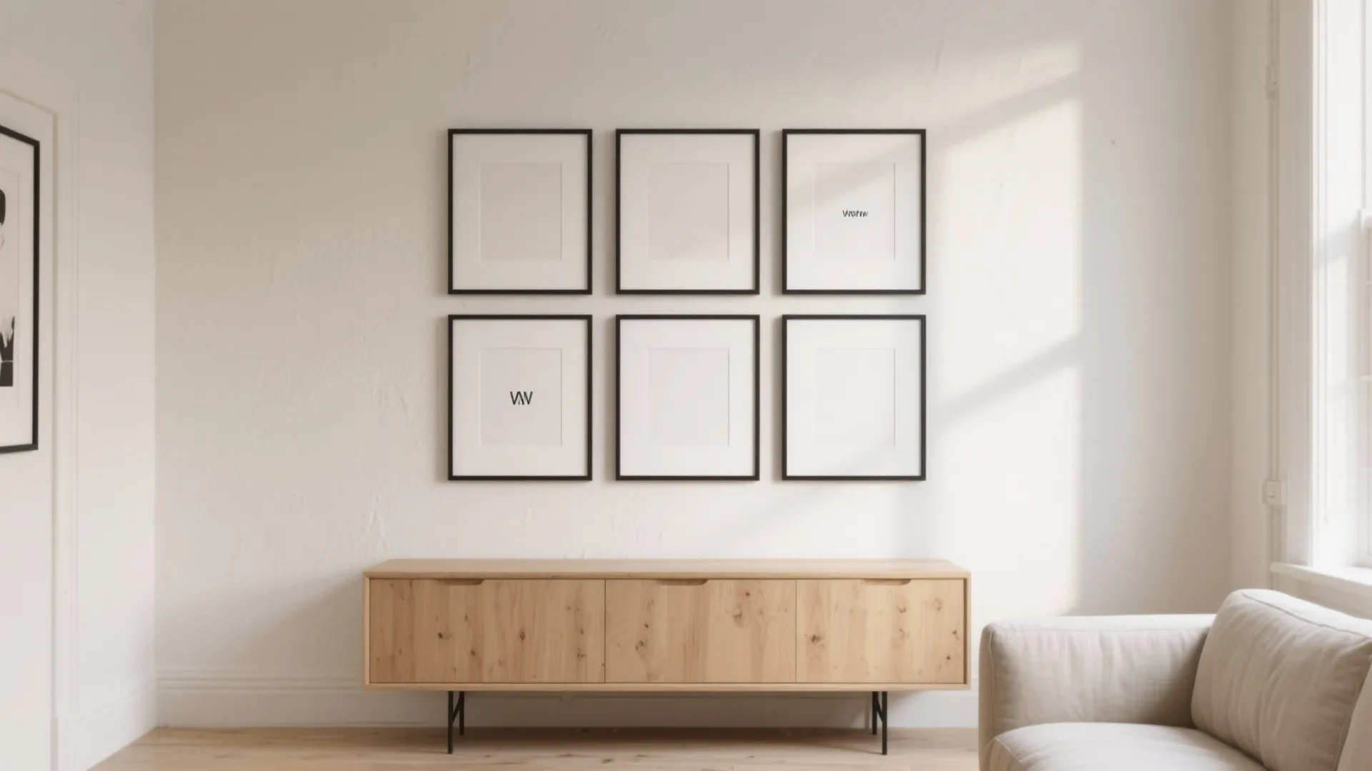 Minimalist Gallery Wall