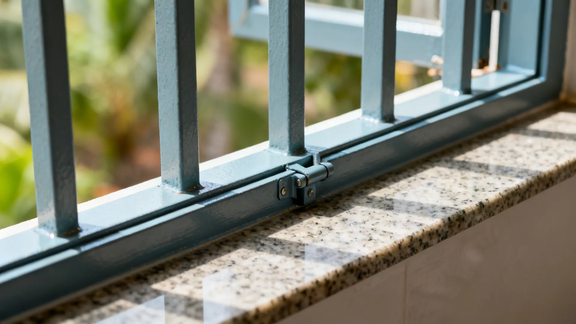 Cross-ventilated Window Grills with Deep Sills