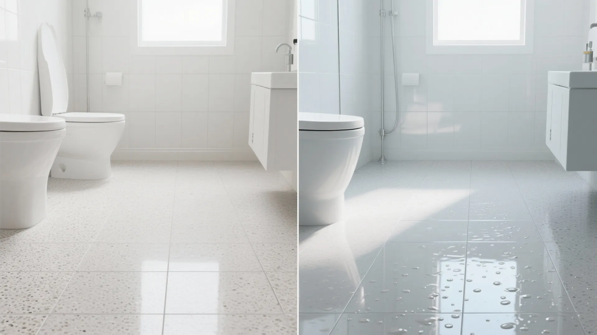 Epoxy Grit Seal on Existing Tiles