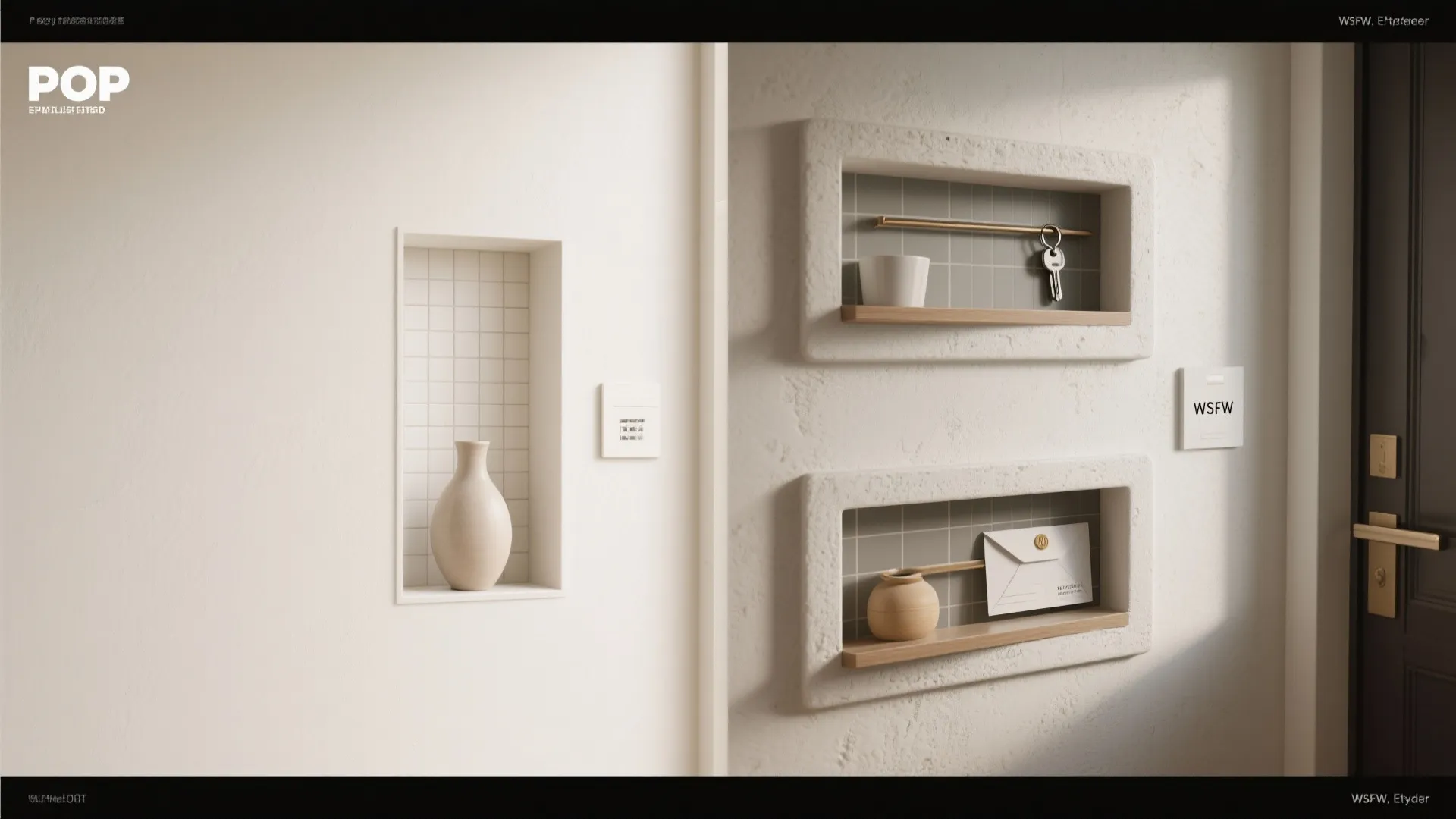 Dual-Purpose Grooves: Storage and Style