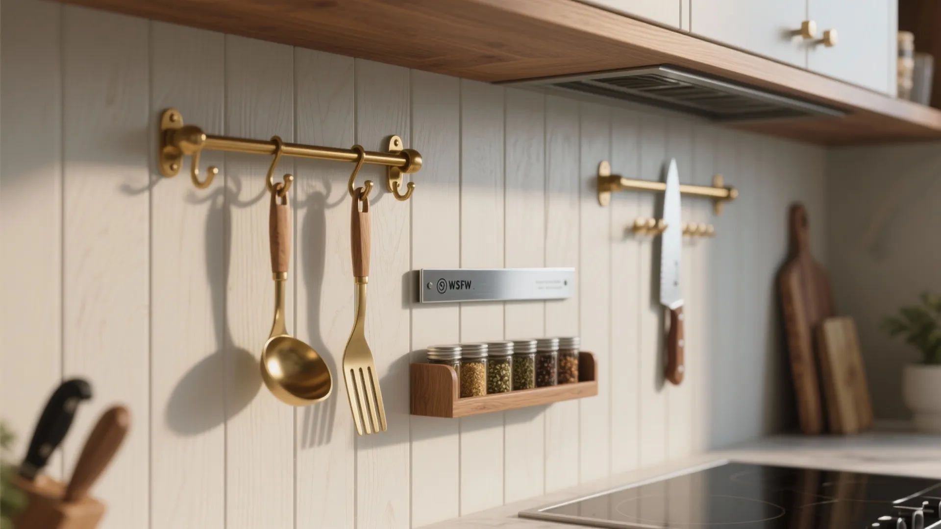 2. Tongue-and-Groove with Integrated Storage — Paneling that doubles as function