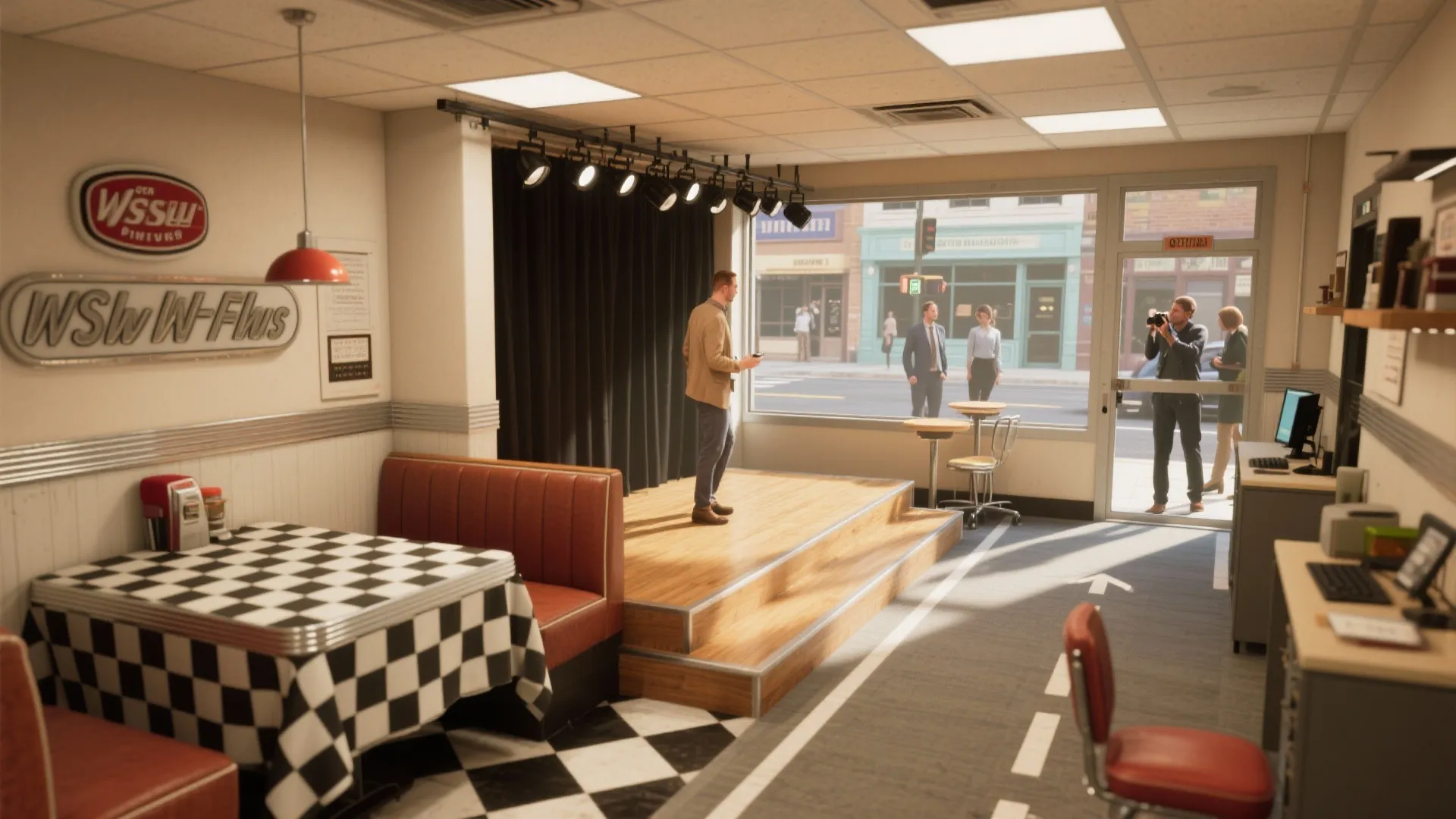 5. Office-Friendly Group Builds: Backdrops and Shared Scenes