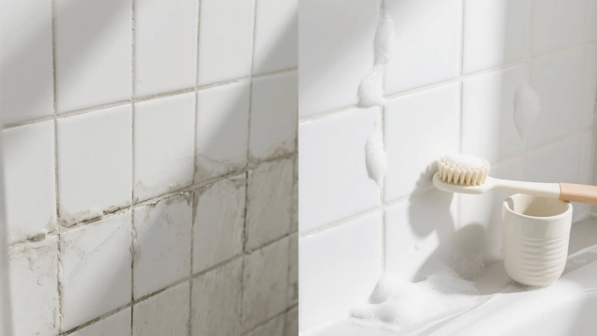 Oxygen Bleach + Baking Soda for Grout Revival