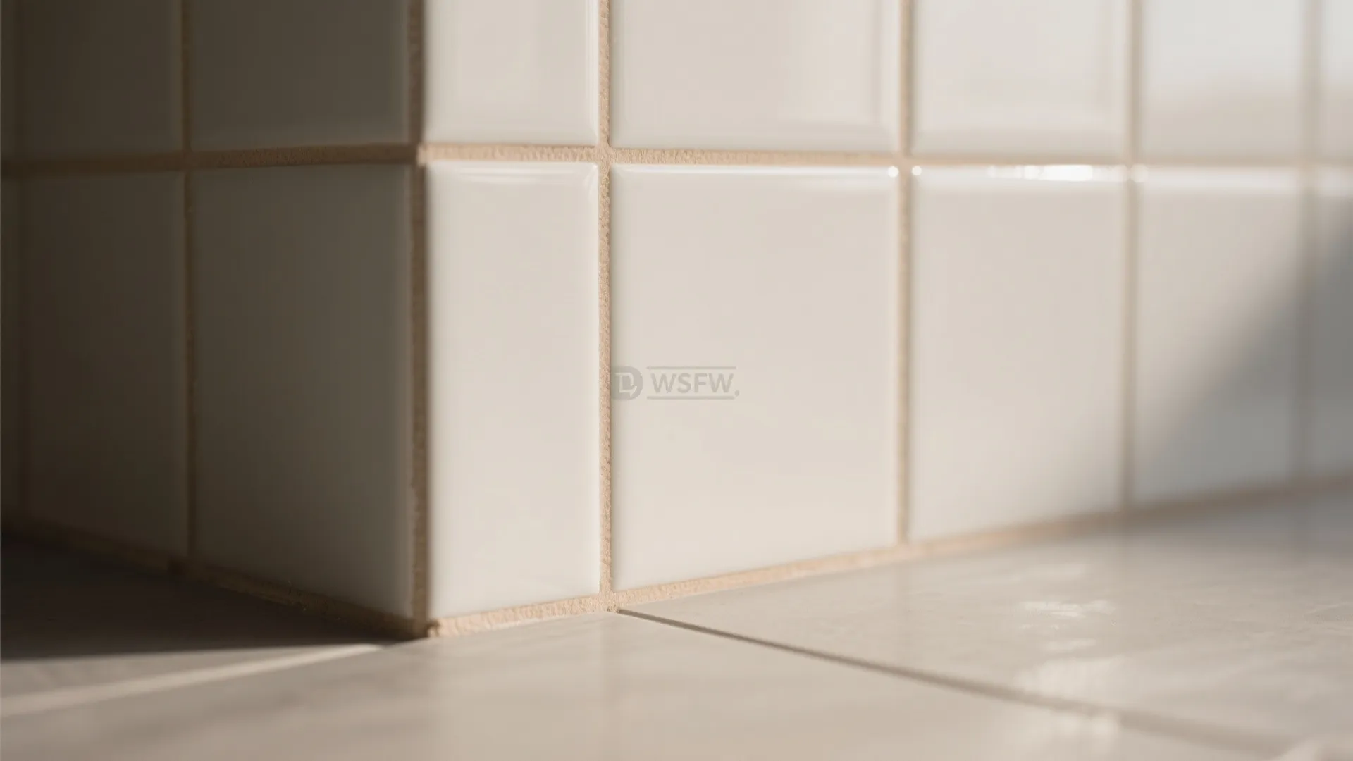 Light-reflective finishes and grout strategy