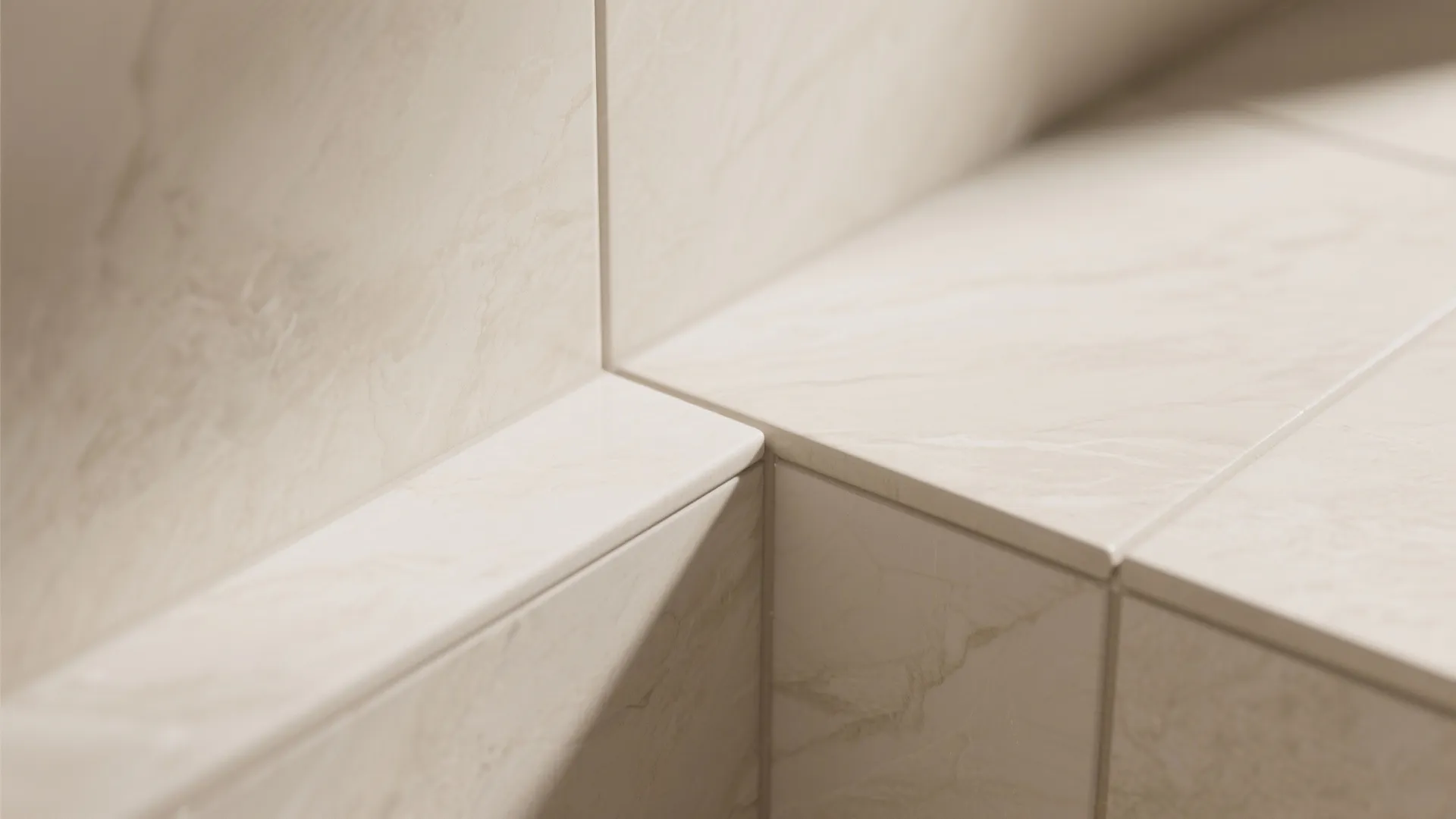 Light, Large-Format Tiles to Visually Expand