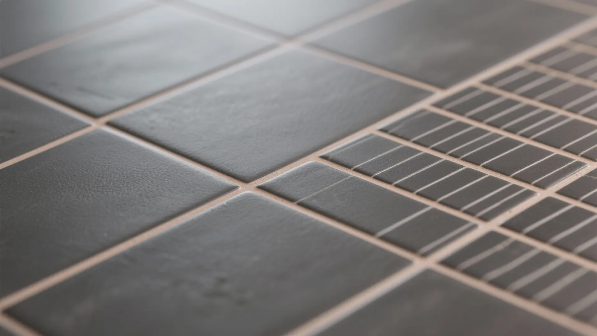 Contrast grout and pattern to animate the gray