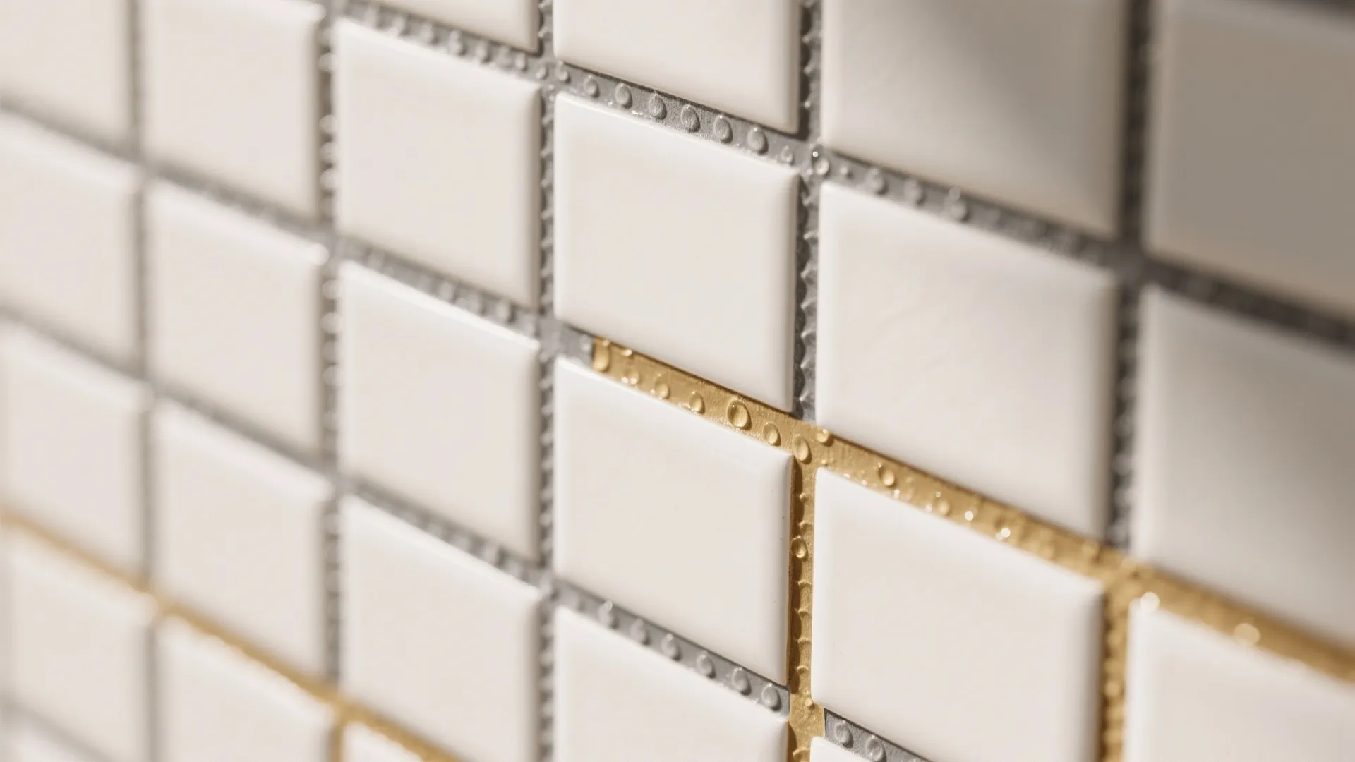 4) Contrasting Grout to Outline the Accent