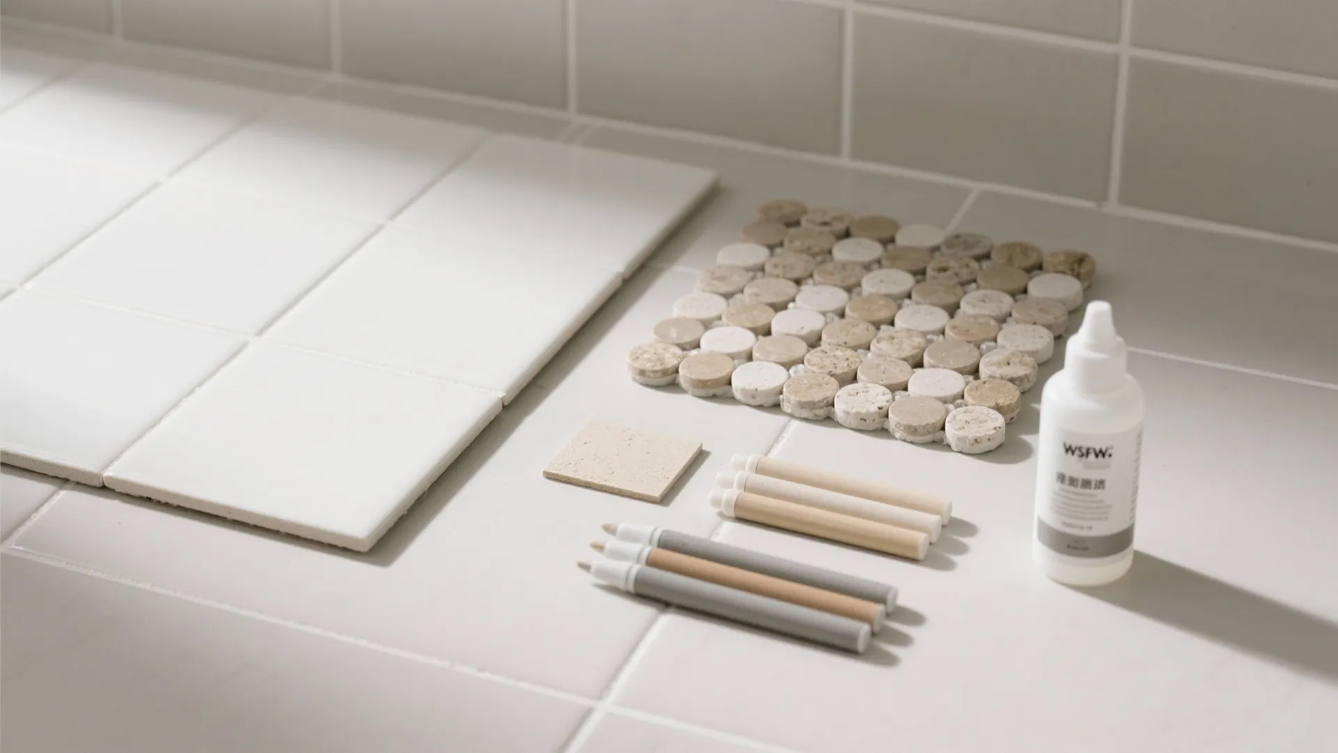 Grout strategy: stain-resistant, color-matched, and sealed