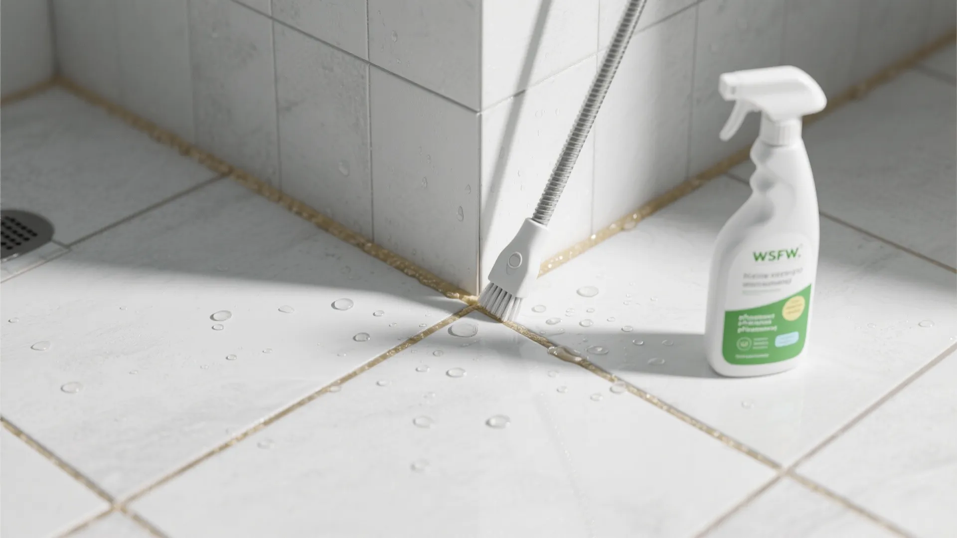 Grout-Focused Brush Heads for Narrow Joints