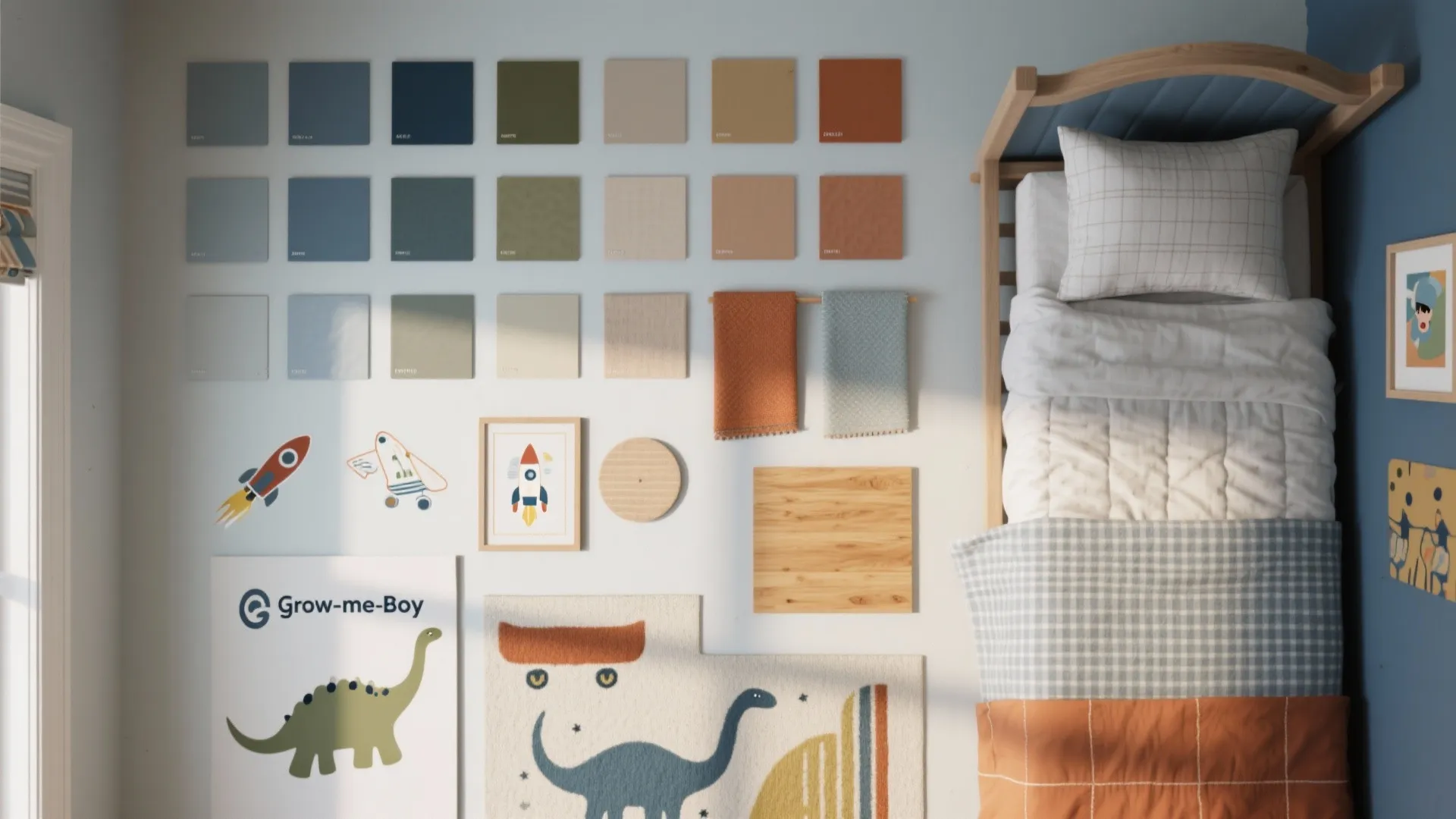 3) Grow-with-me color and theme: playful now, polished later