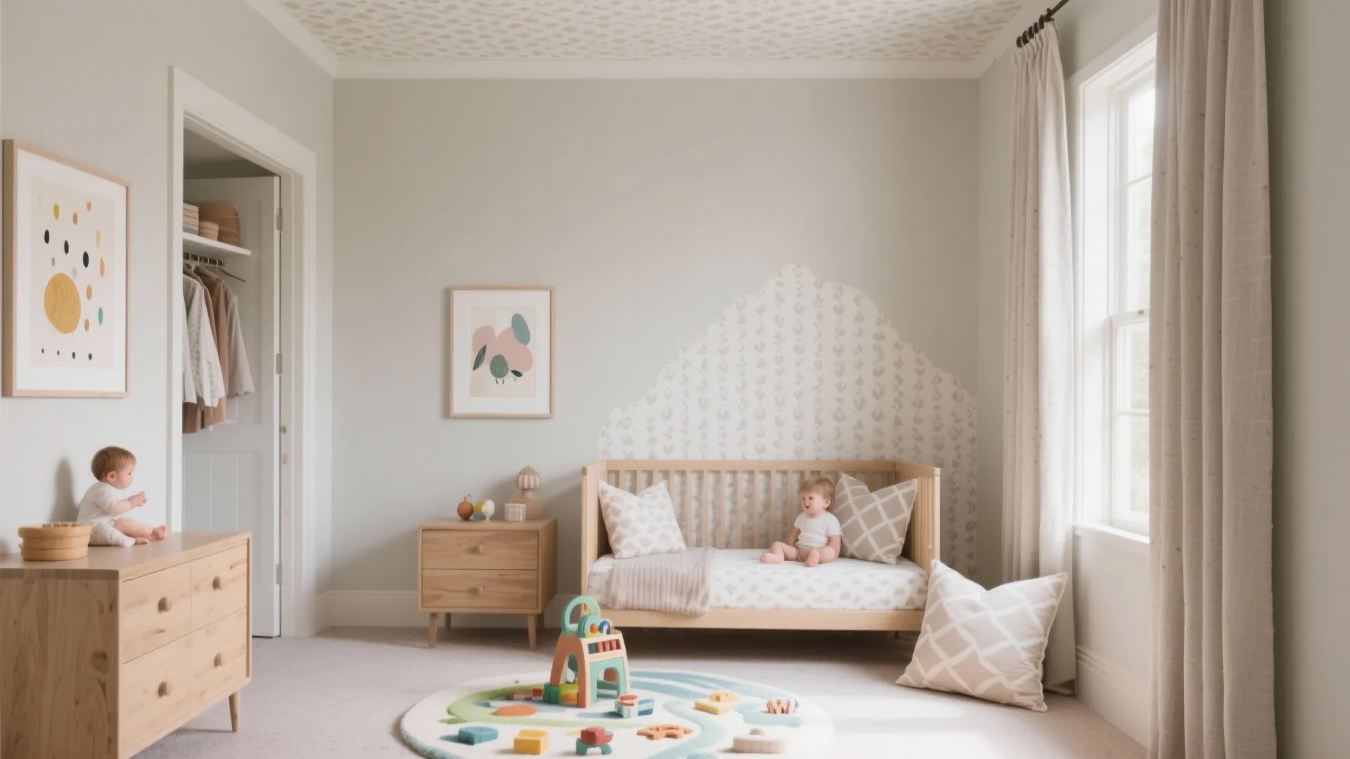 5) Grow‑with‑Me Style: Patterns, Art, and Curtains