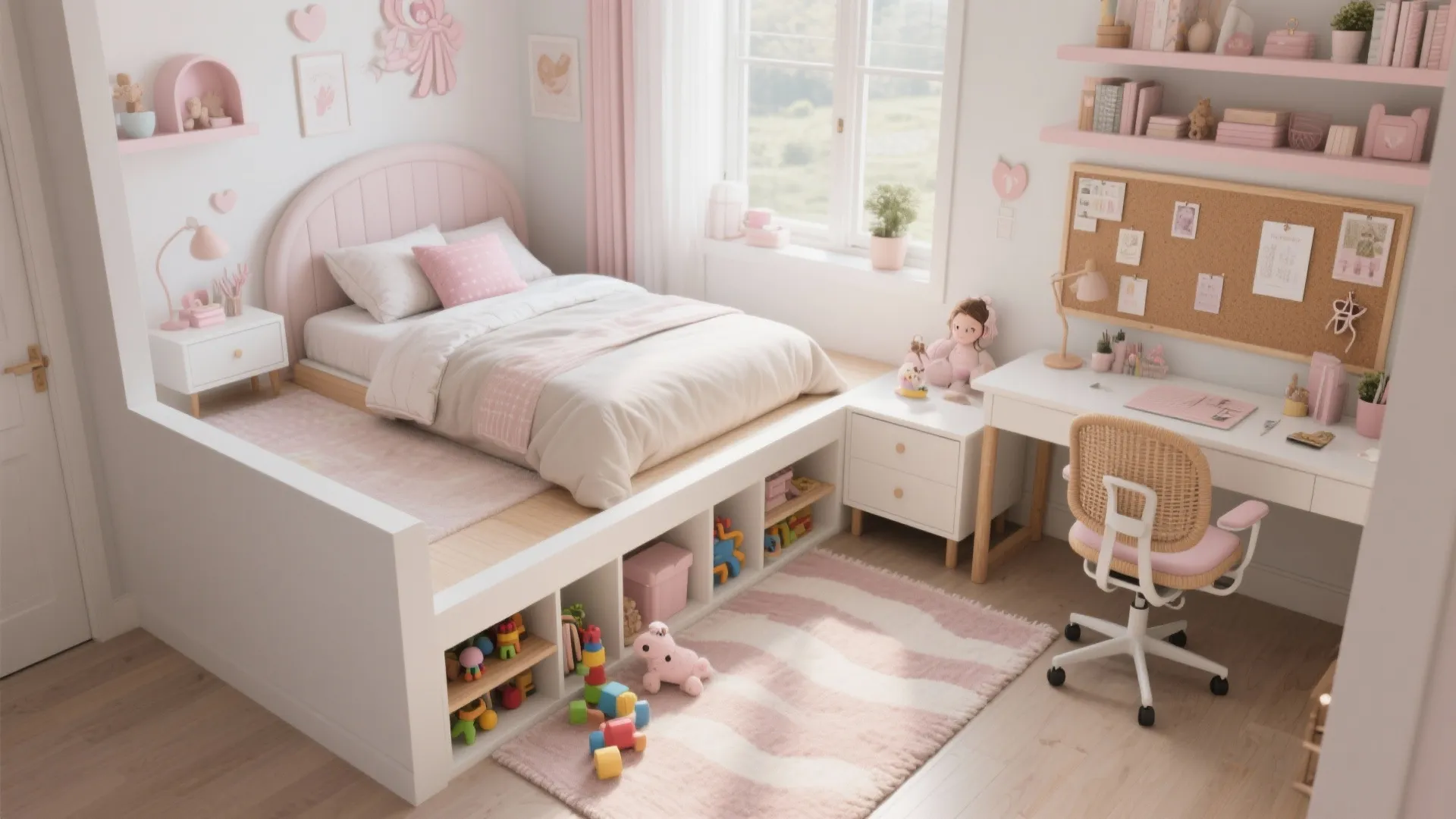 5) Grow-With-Her Zones: Montessori-Inspired Play to Tween Study