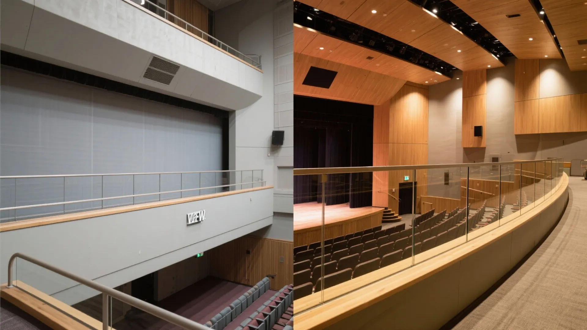 Idea 2: Slim Guardrails and Transparent Fronts to Preserve Stage Connection