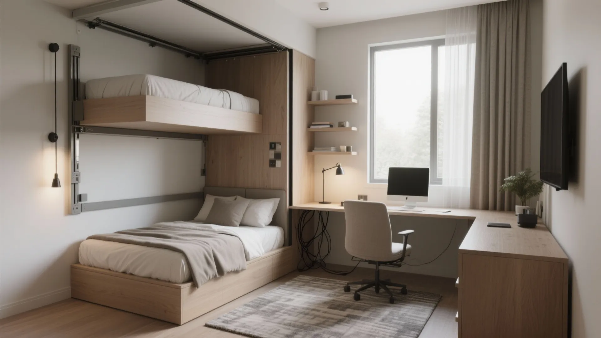 1. Guest Room + Home Office