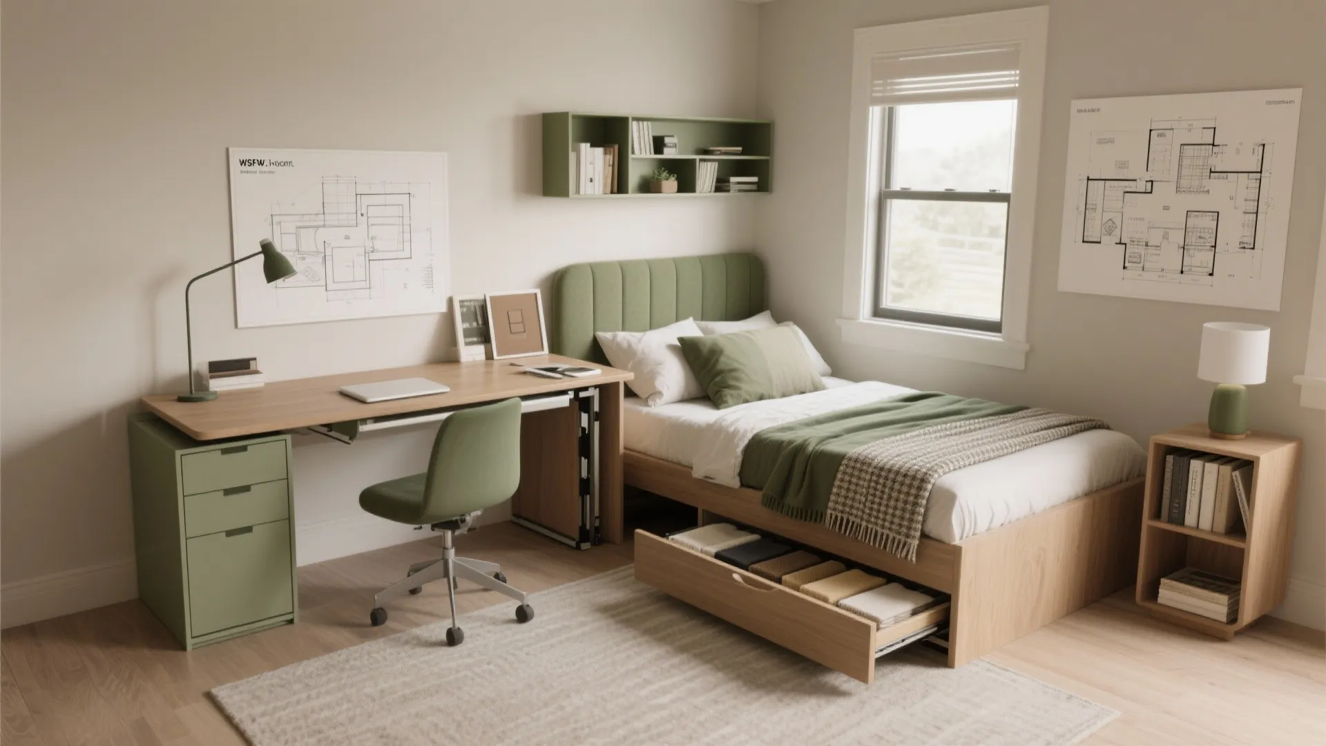 4. Guest Wing + Flexible Home Office