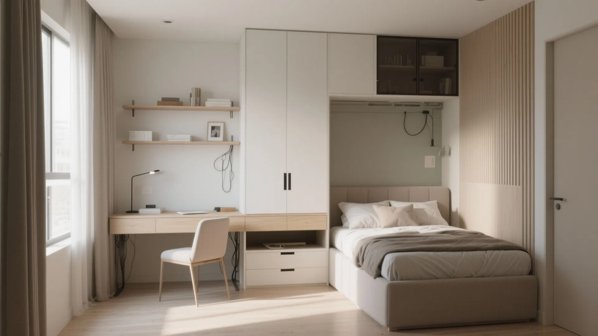 2. Flexible guest/office bedroom