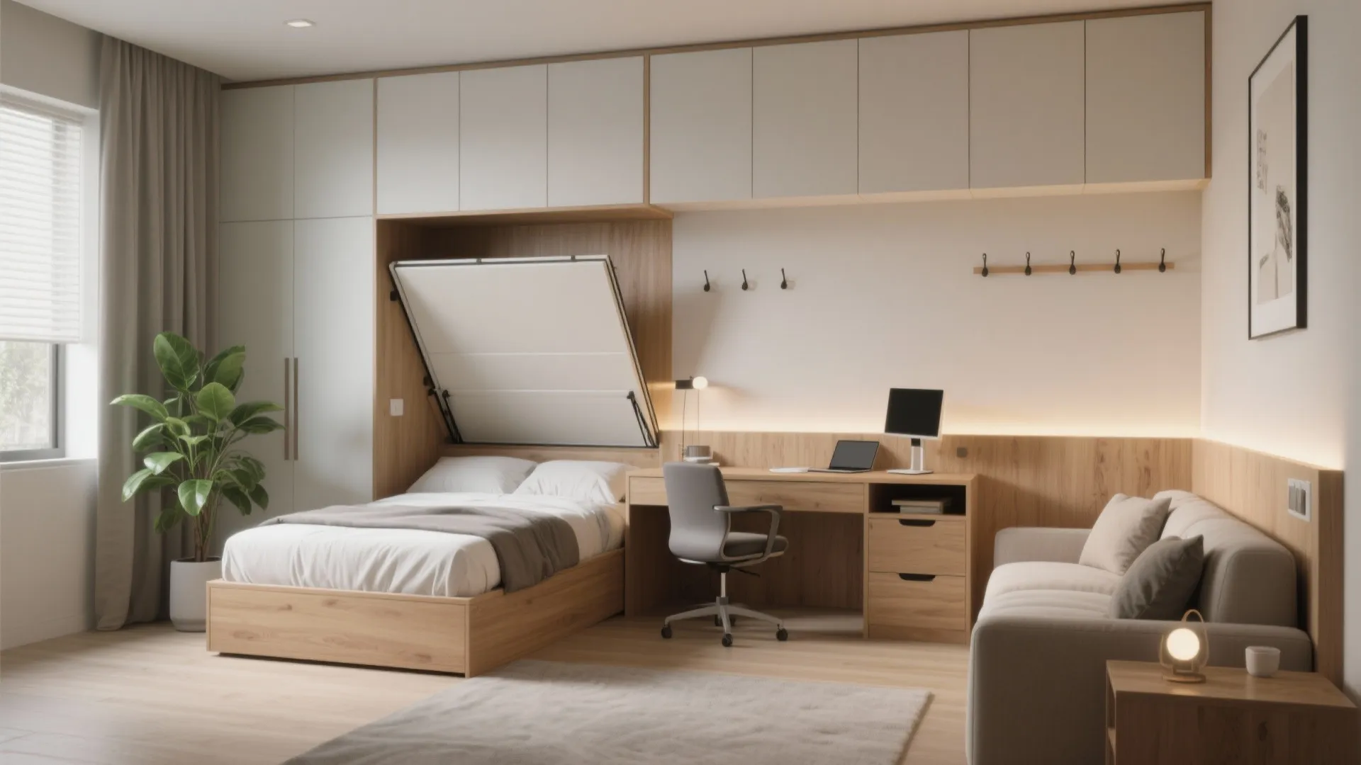 2. Flexible guest/office bedroom