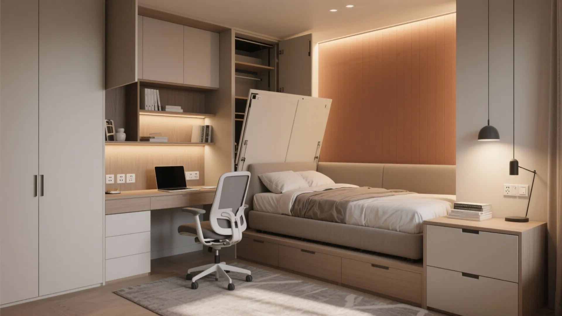 3. Flexible guest/office bedroom